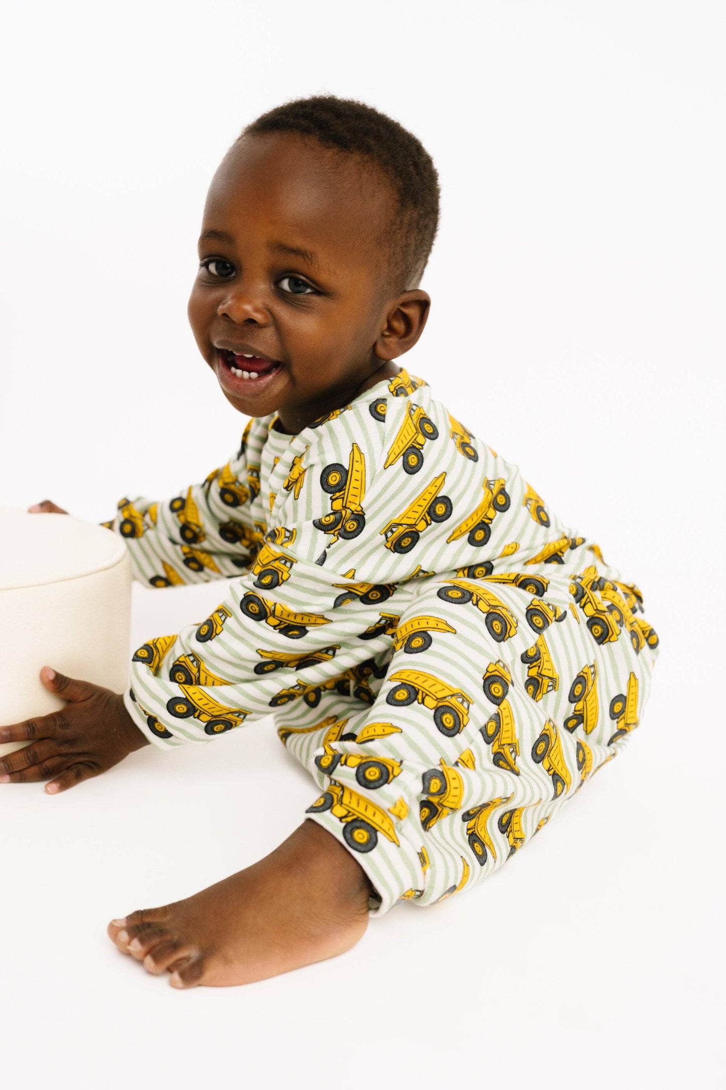 Little One Shop - Dump Trucks Sweatsuit