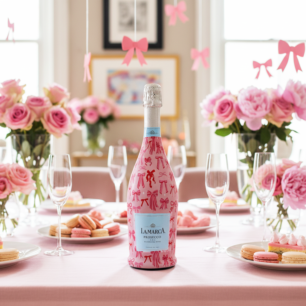 Beau Bottles - Beau Bottles Pretty in Bows  - Prosecco Collection