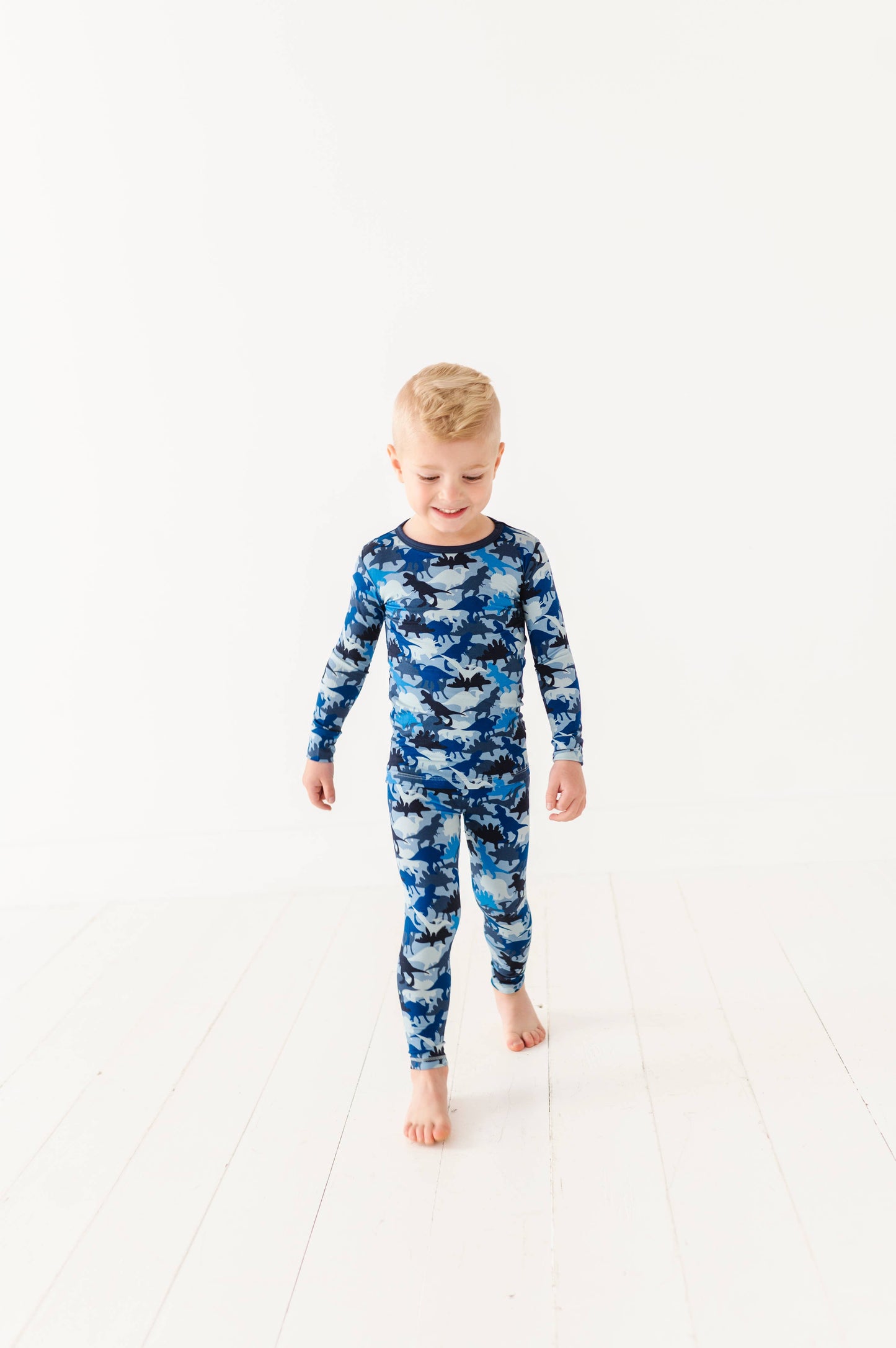 Camo Dino Long Sleeve Jammies Set