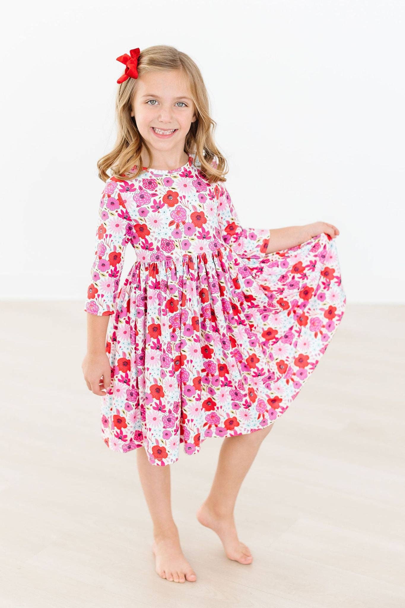 Secret Garden 3/4 Pocket Twirl Dress