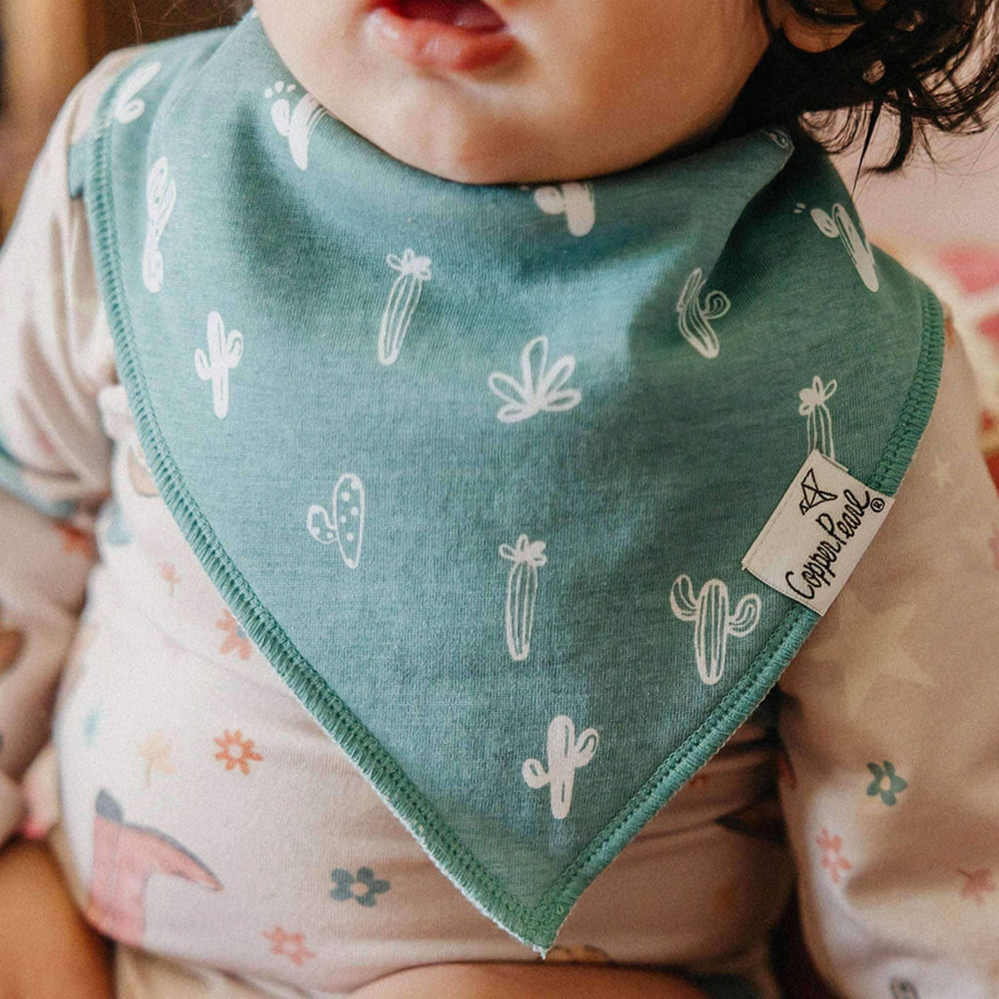 Copper Pearl - 4 Pack Baby Bandana Bibs - Cheyenne