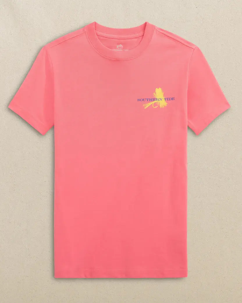 Southern Tide - Y SS Reel Fly Adams Tee