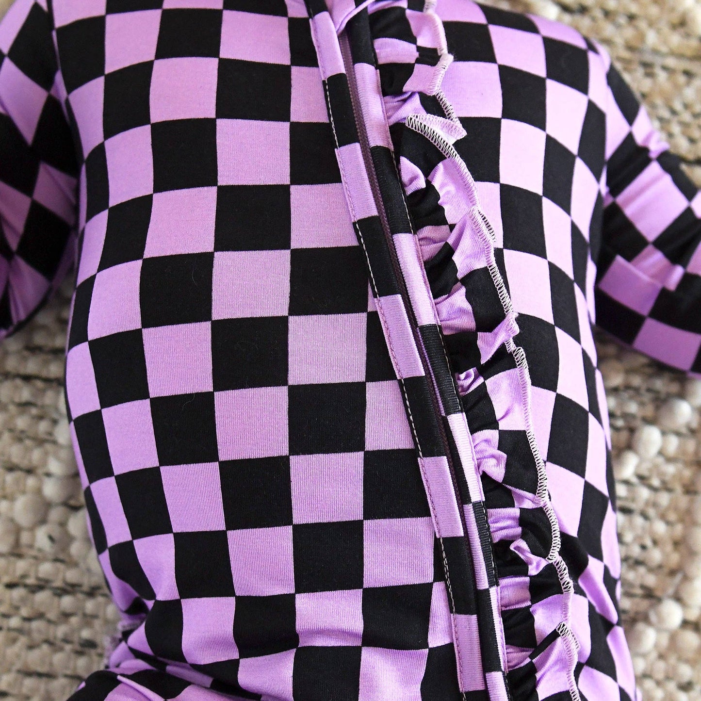 Hadley RUFFLE ZIP Bamboo Halloween