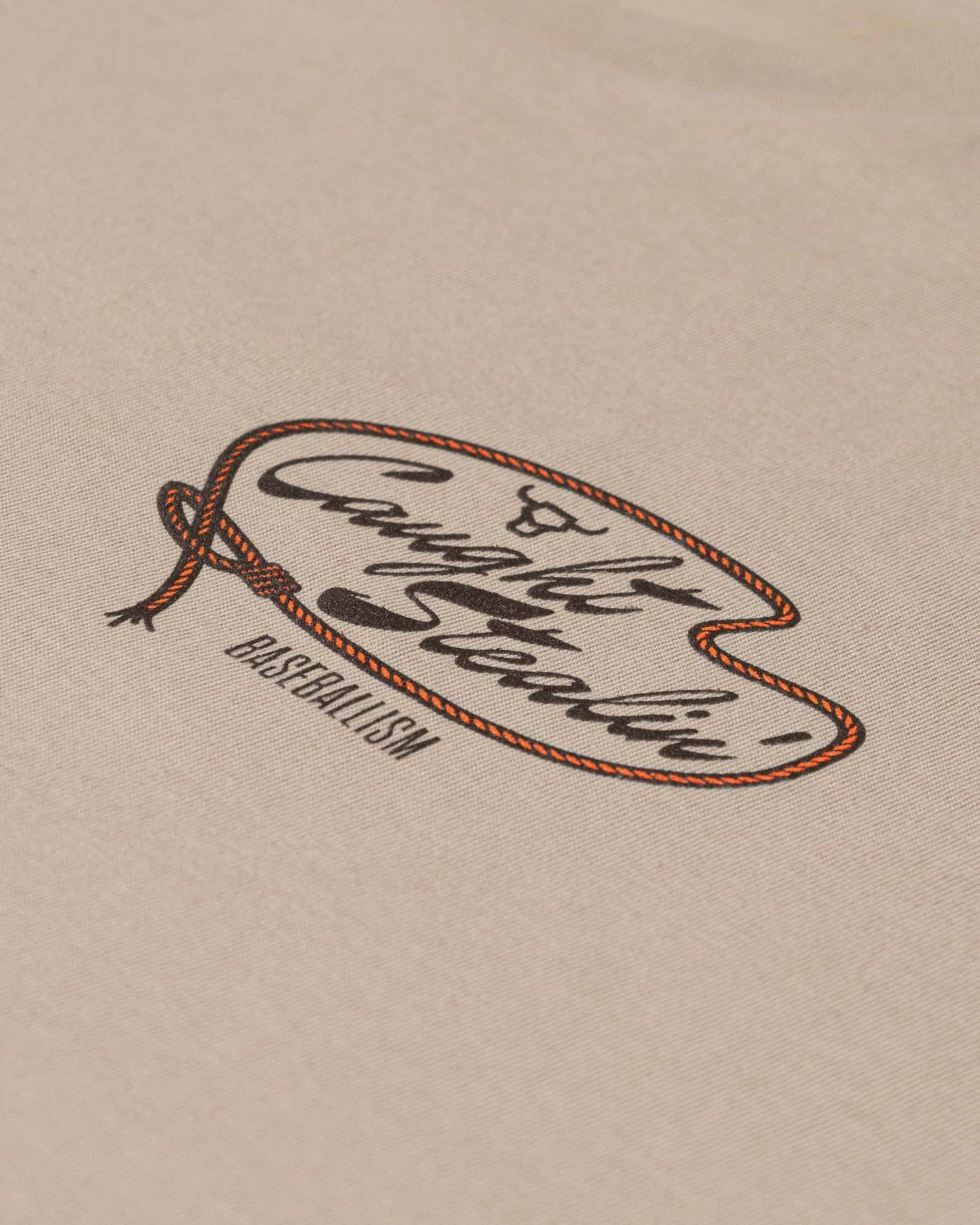 Baseballism - Caught Stealin' T-Shirt (Cream) - Youth
