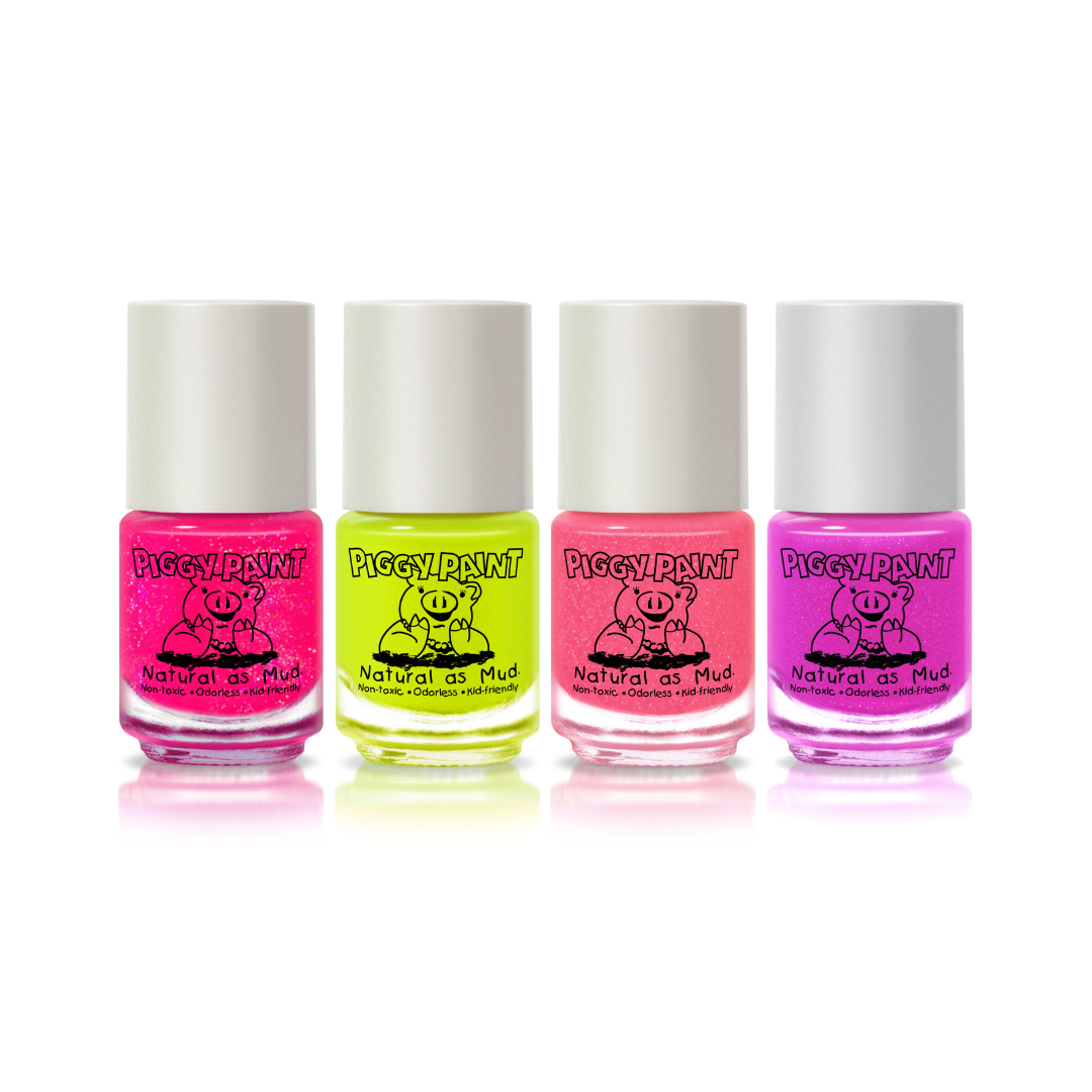 Piggy Paint - Neon Box Set Non-Toxic Kids Nail Polish