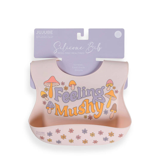 JuJuBe - Silicone Bib Mushy Love