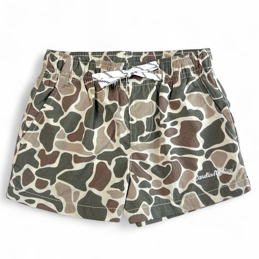 Cardin McCoy - Kids' Sand Camo Performance Shorts