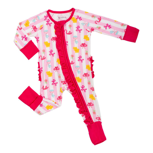Twist and Shout Baby Girl Bamboo Pajamas