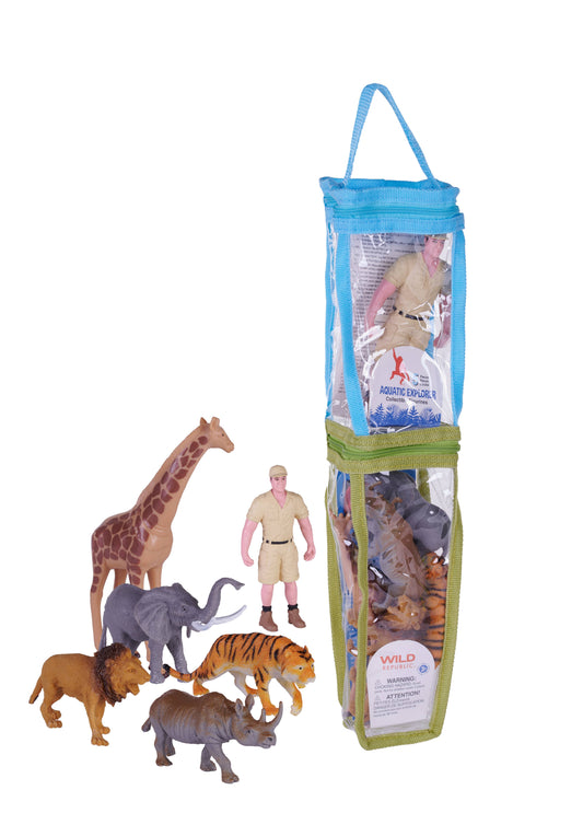 Wild Republic - Nature Tube-Double Animal Care Specialist Toy 15"