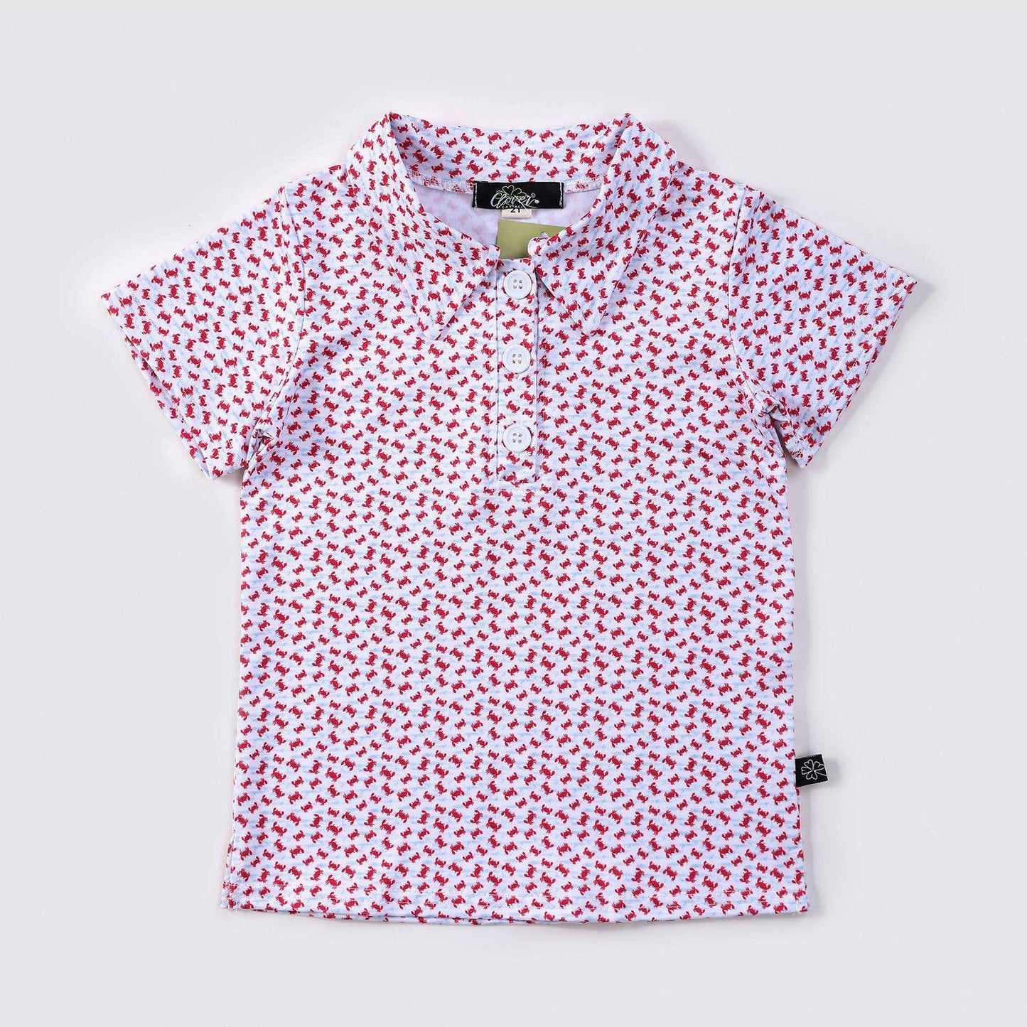 Crabby Boy Collar Shirt