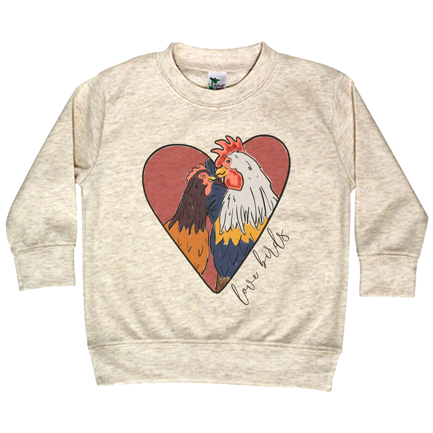 Valentine's Day Chicken Clothing Country Western Kids Shirt