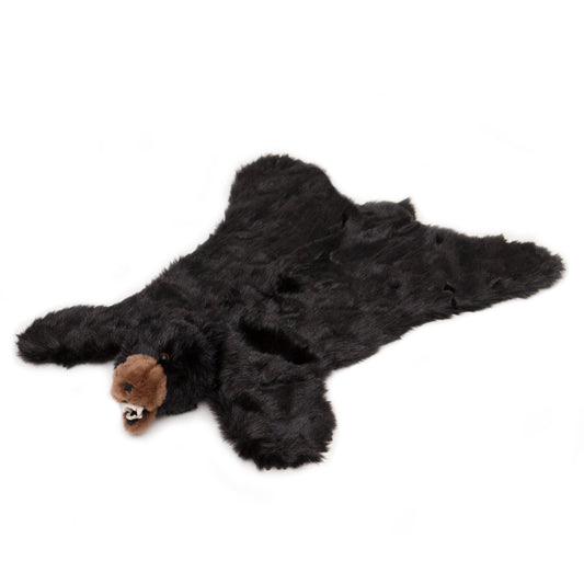 Black Bear Kids Animal Rug, Small