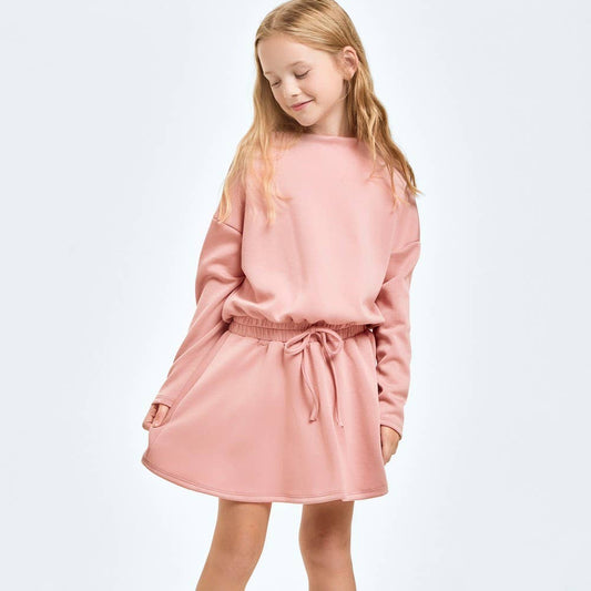 Modal Knit Boat Neck Dress