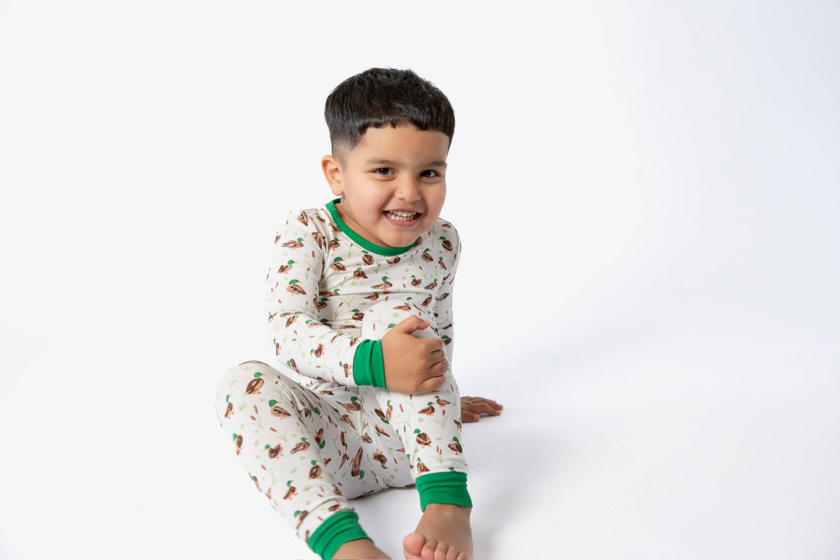 Goosies - Mallard Drake Ducks- LS/Pants Toddler Pajamas