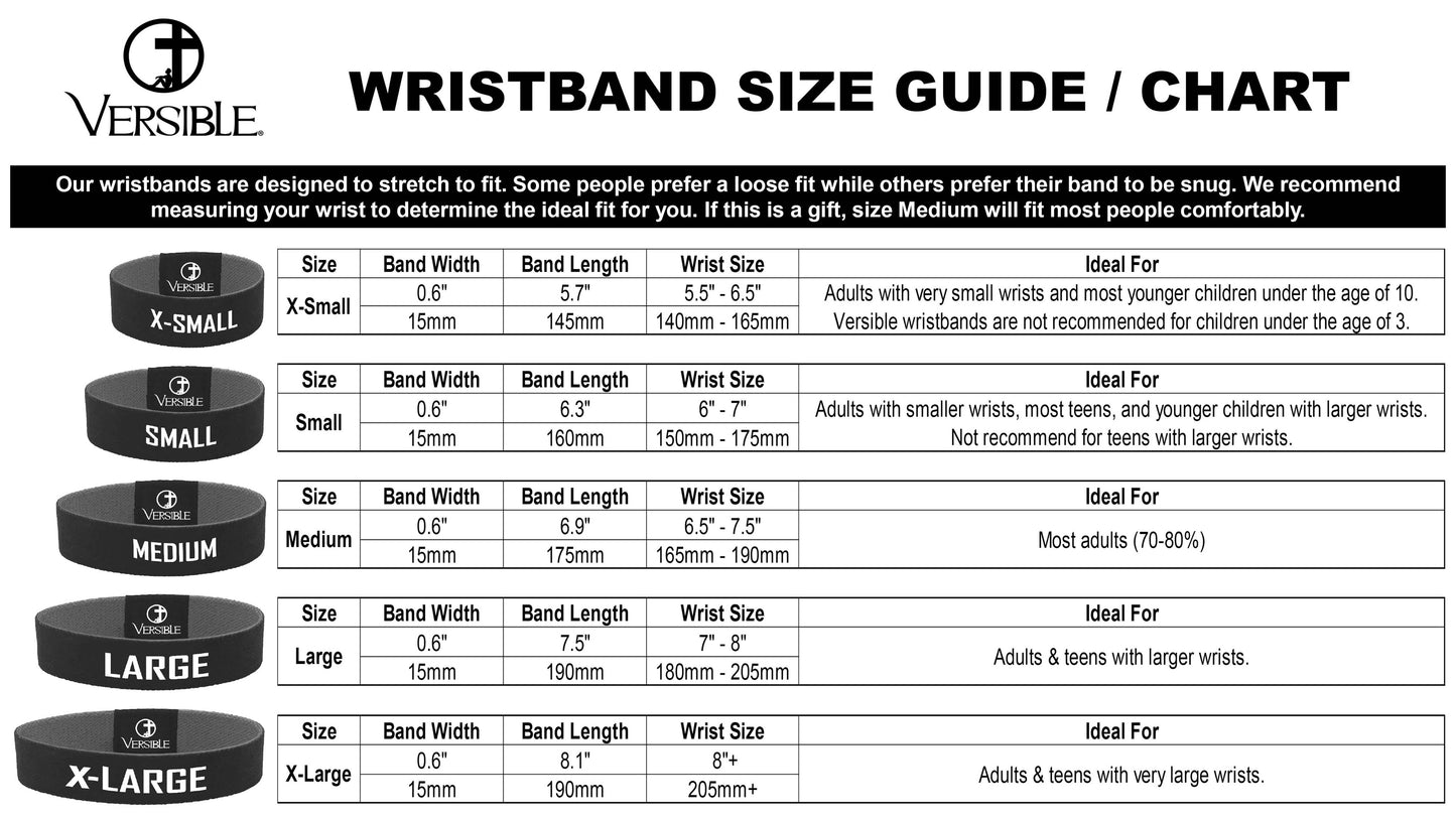 Versible - Tap To Pray® Wristband – Waterfowl