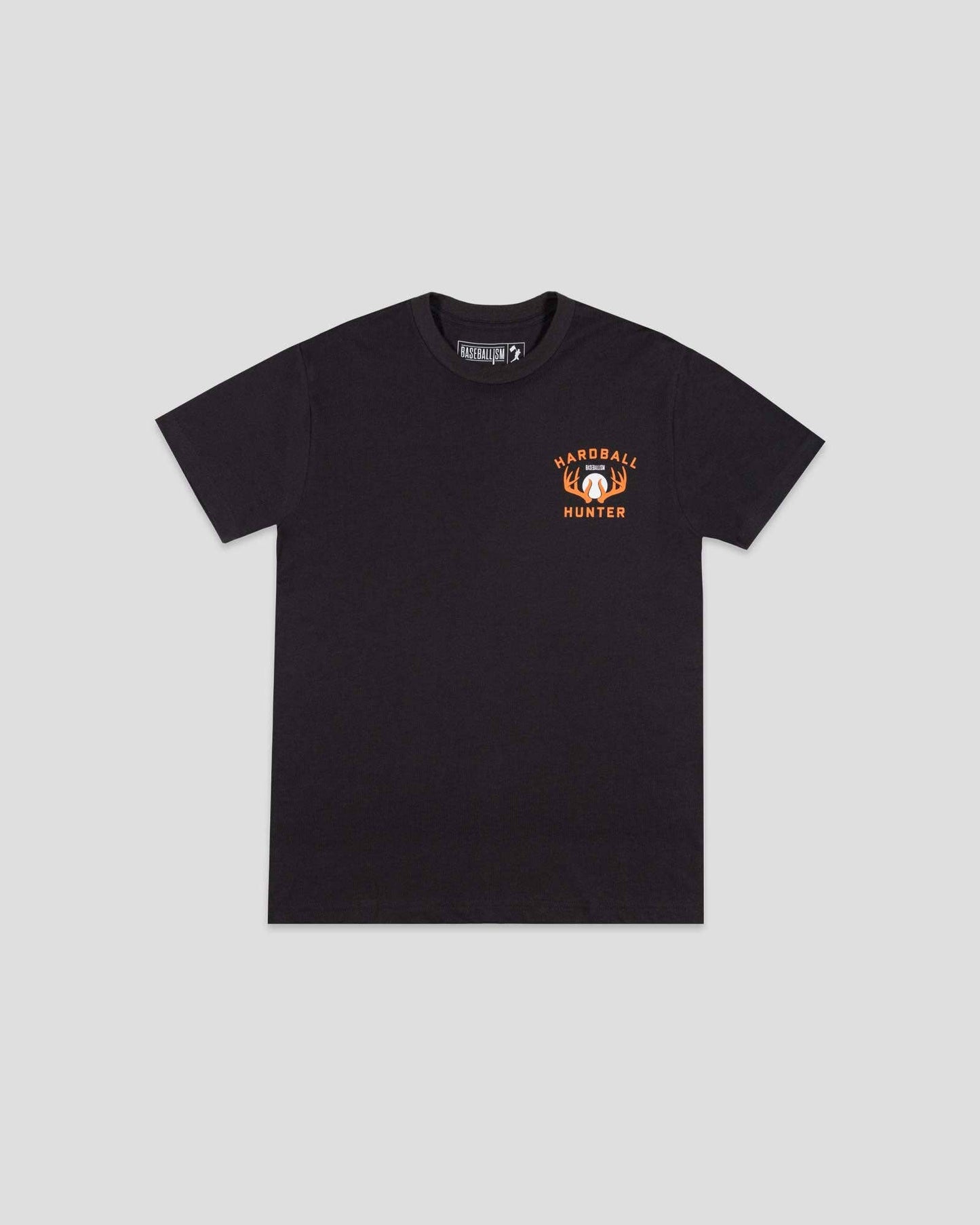 Baseballism - Hardball Hunter Antlers T-Shirt (Black) - Youth