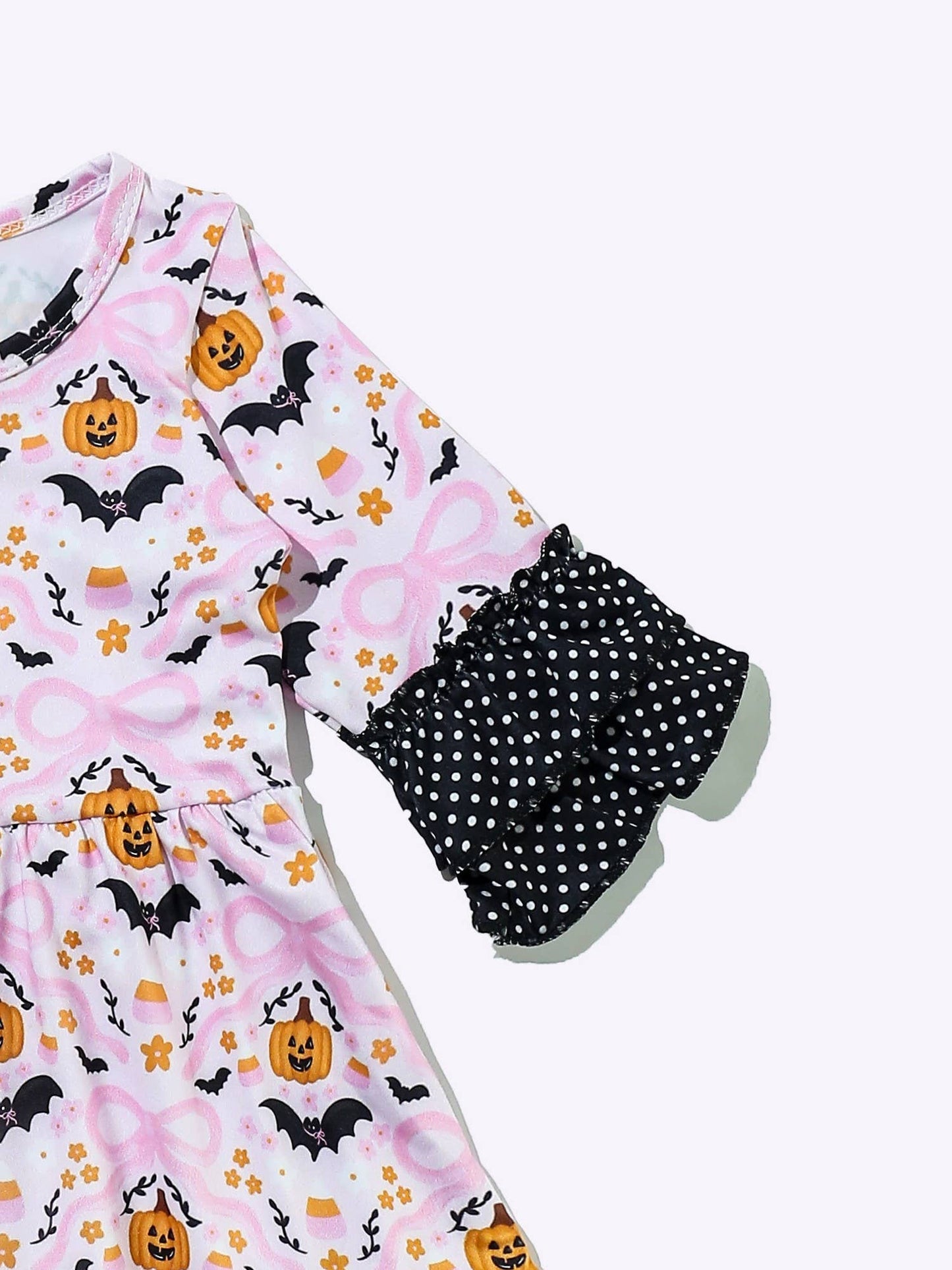 Clover Cottage - Bats & Bows Girls Dress