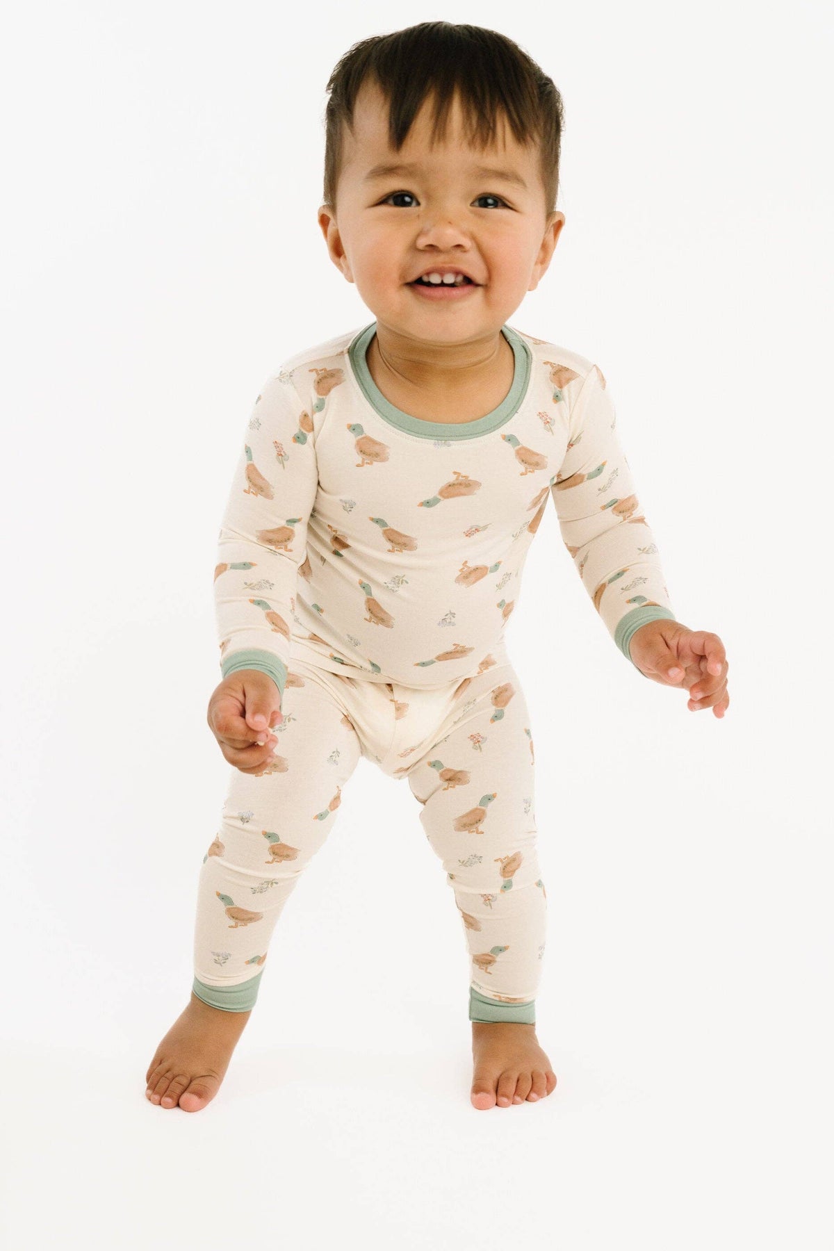 Little One Shop - Little Mallard Duck Bamboo Set