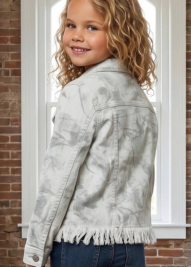 Kids City Scout Winter Camo Denim Jacket