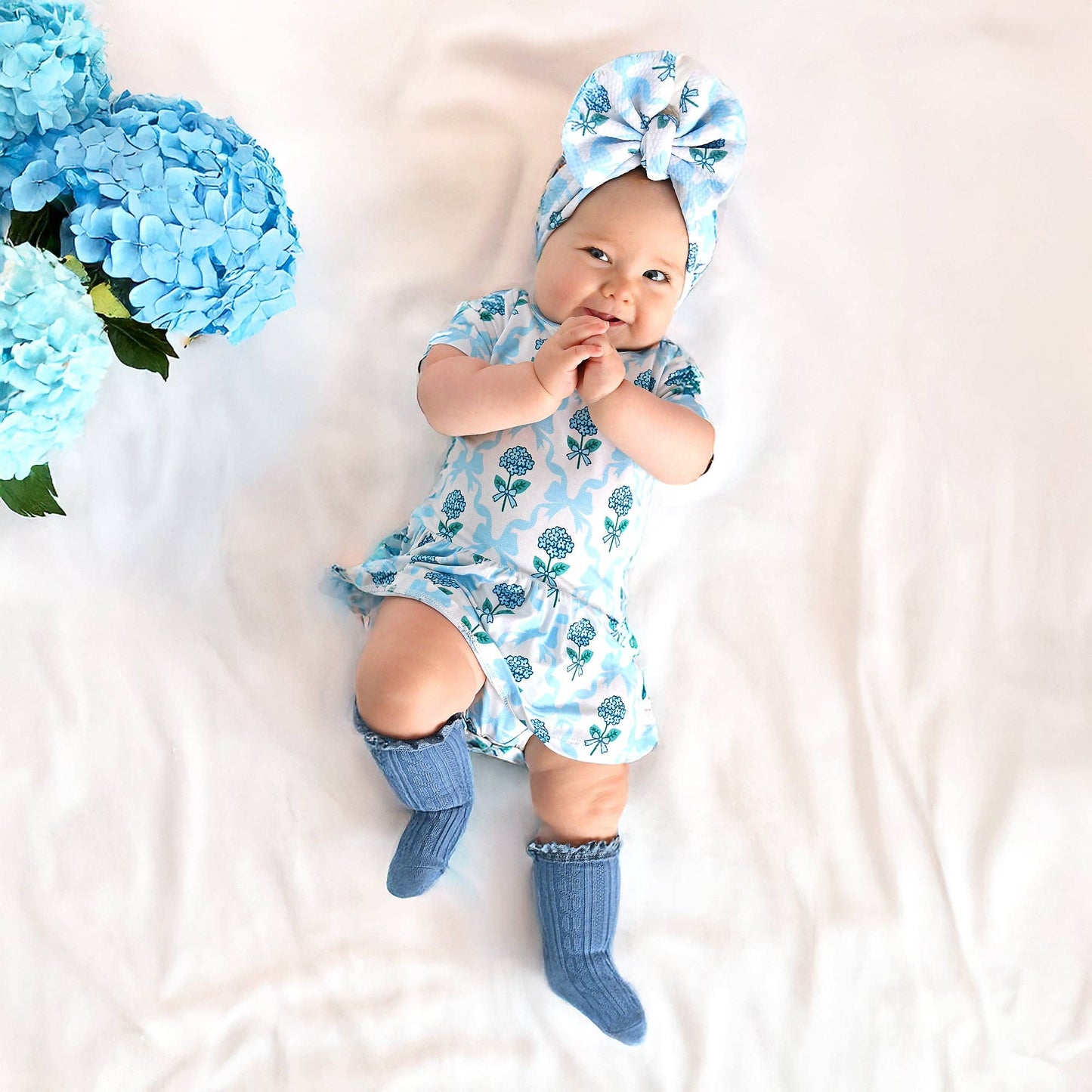 Savannah TUTU Bamboo Floral Baby Clothing Dress Outfit