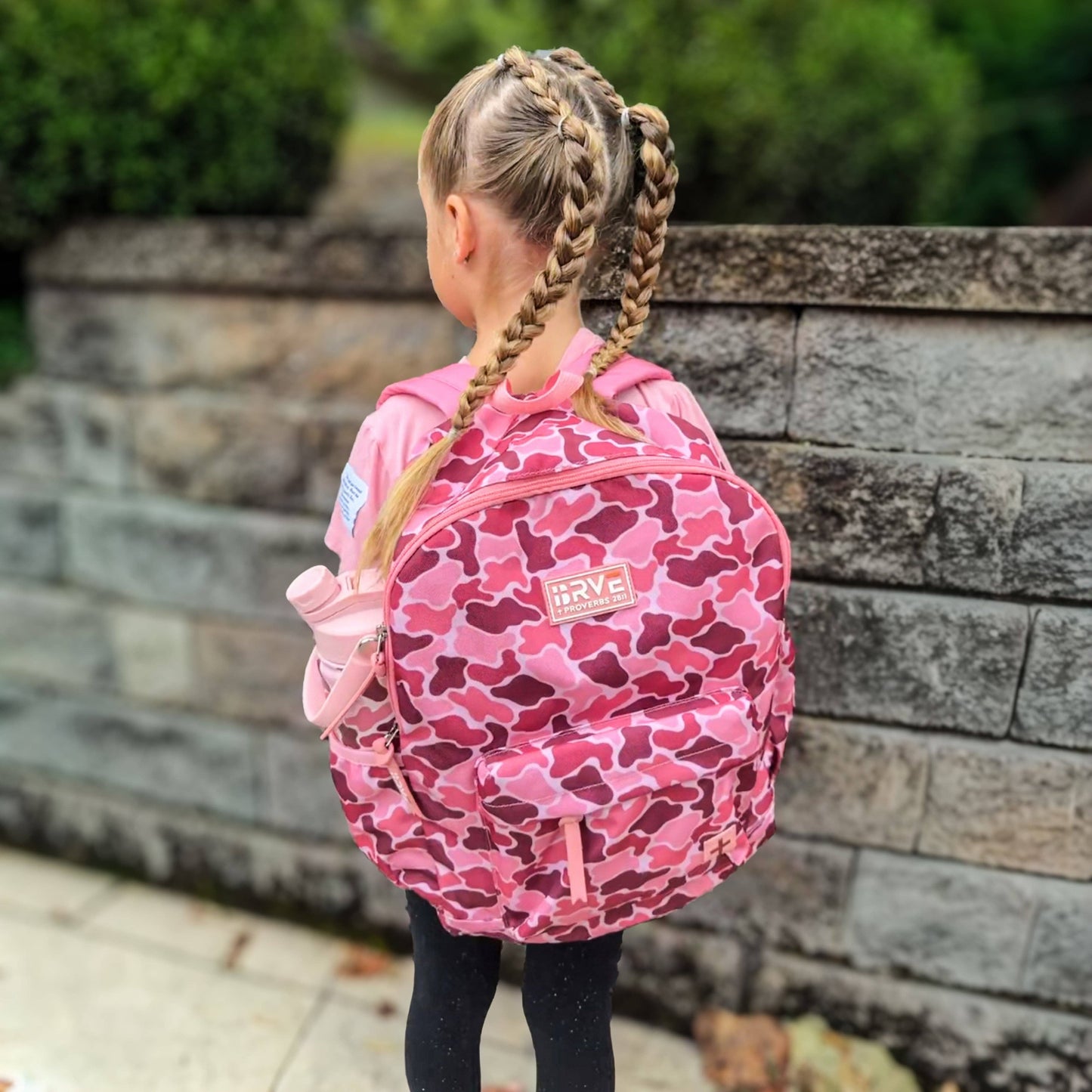 BRVE by Fletch - Pink Lord's Army Camo Backpack
