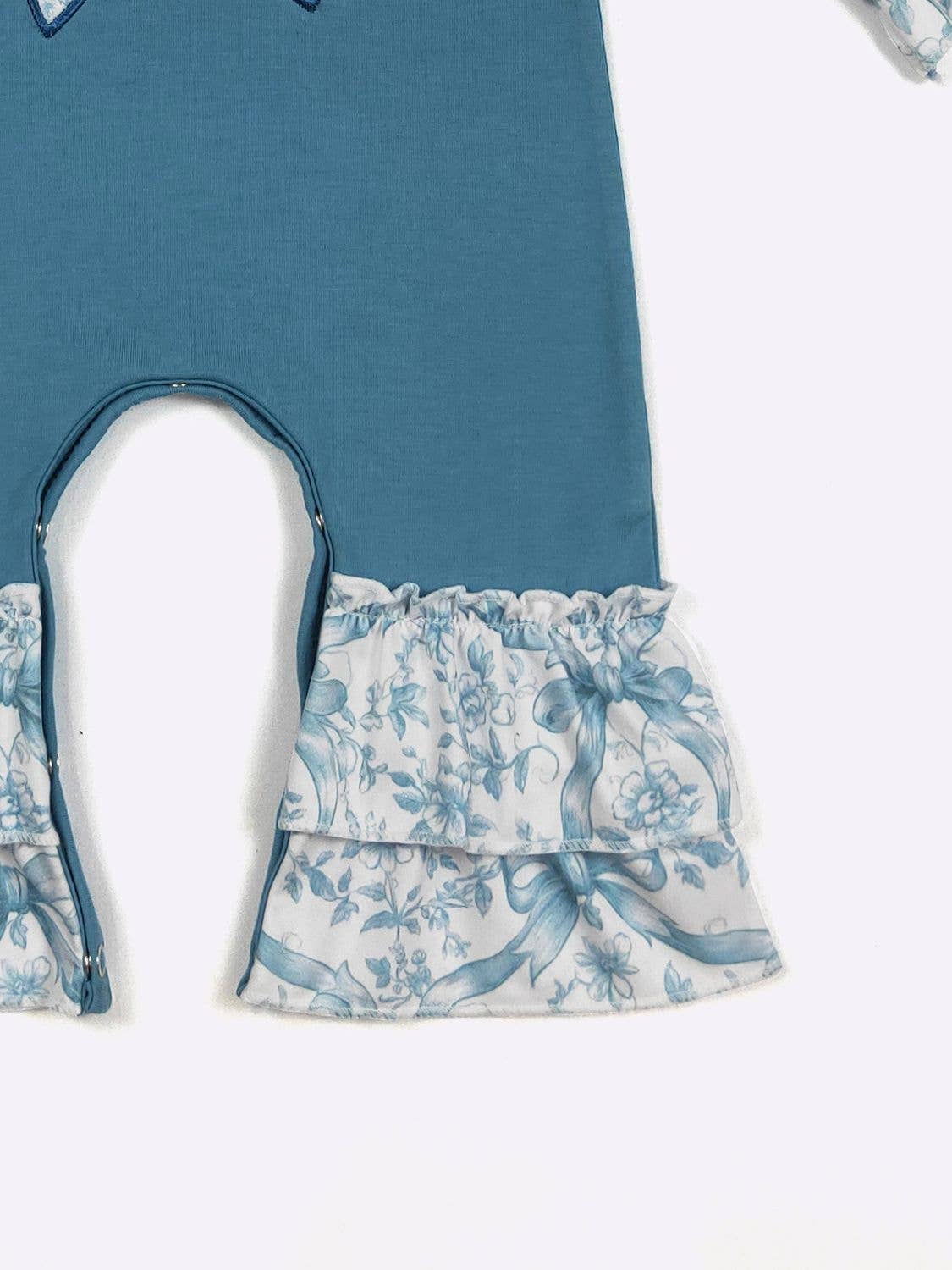 Clover Cottage - Bow Belle Baby Romper - Embroidery