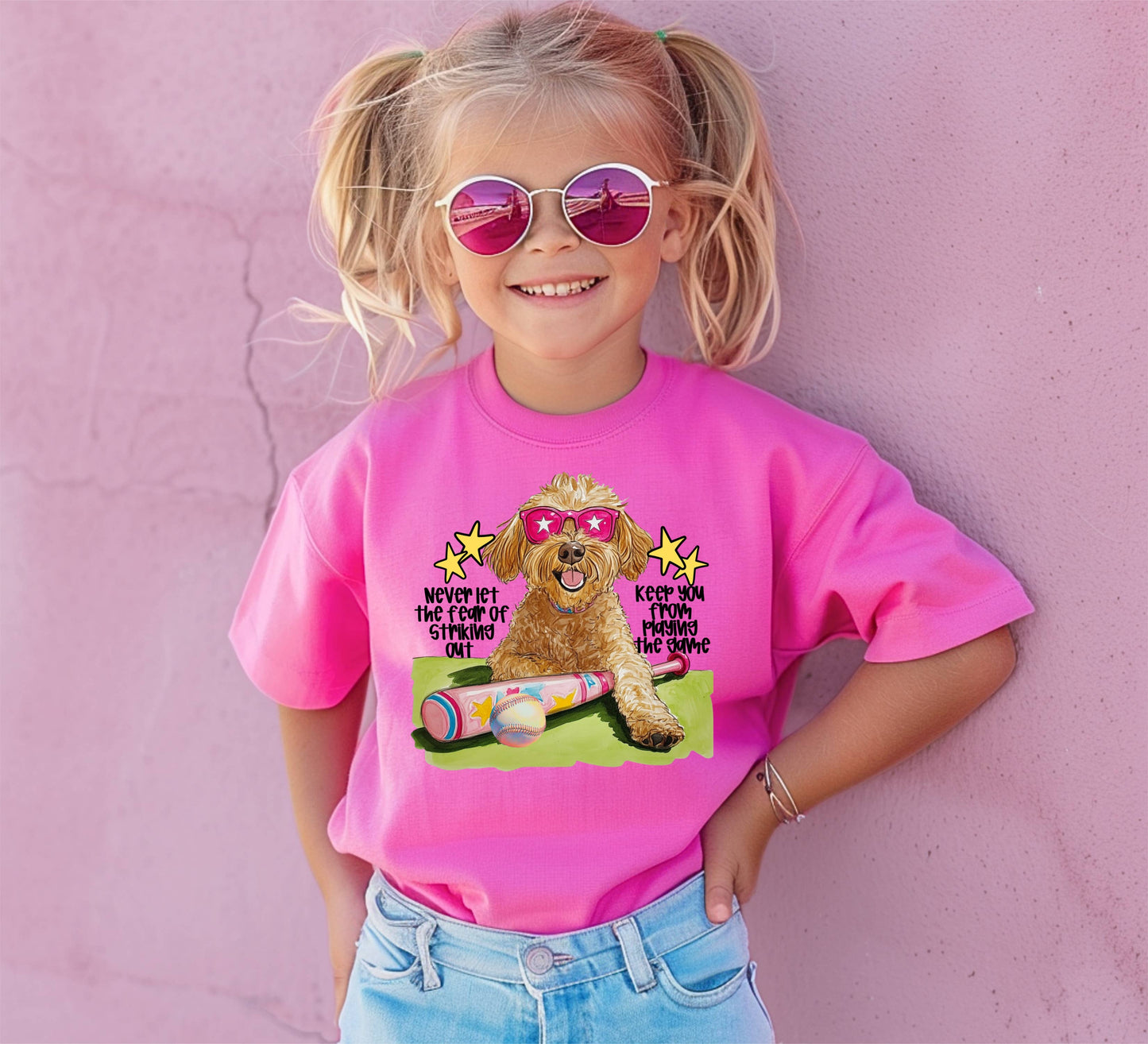 Doodle Baseball Short Sleeve Tee