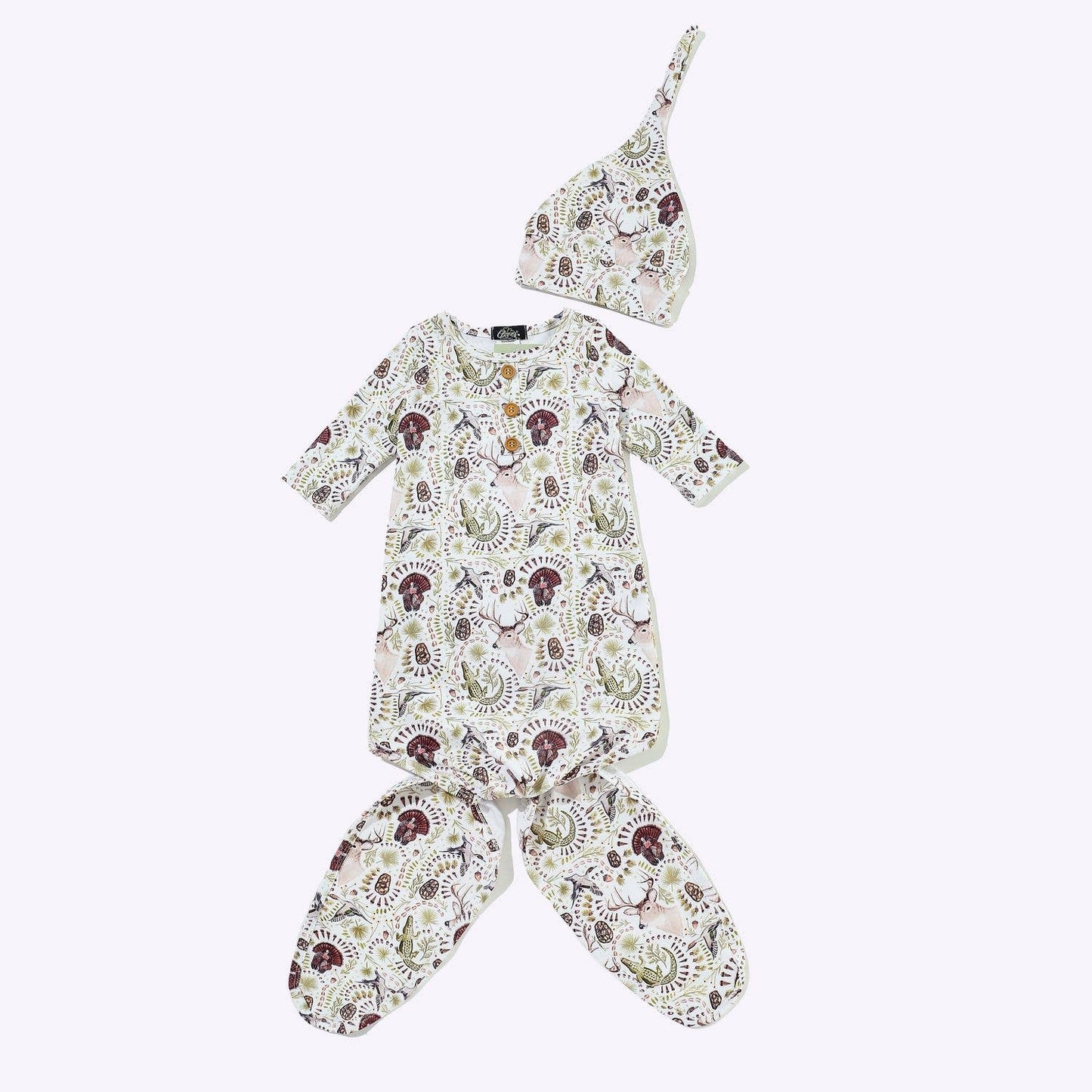 Clover Cottage - Hunting Tracks Knotted Gown