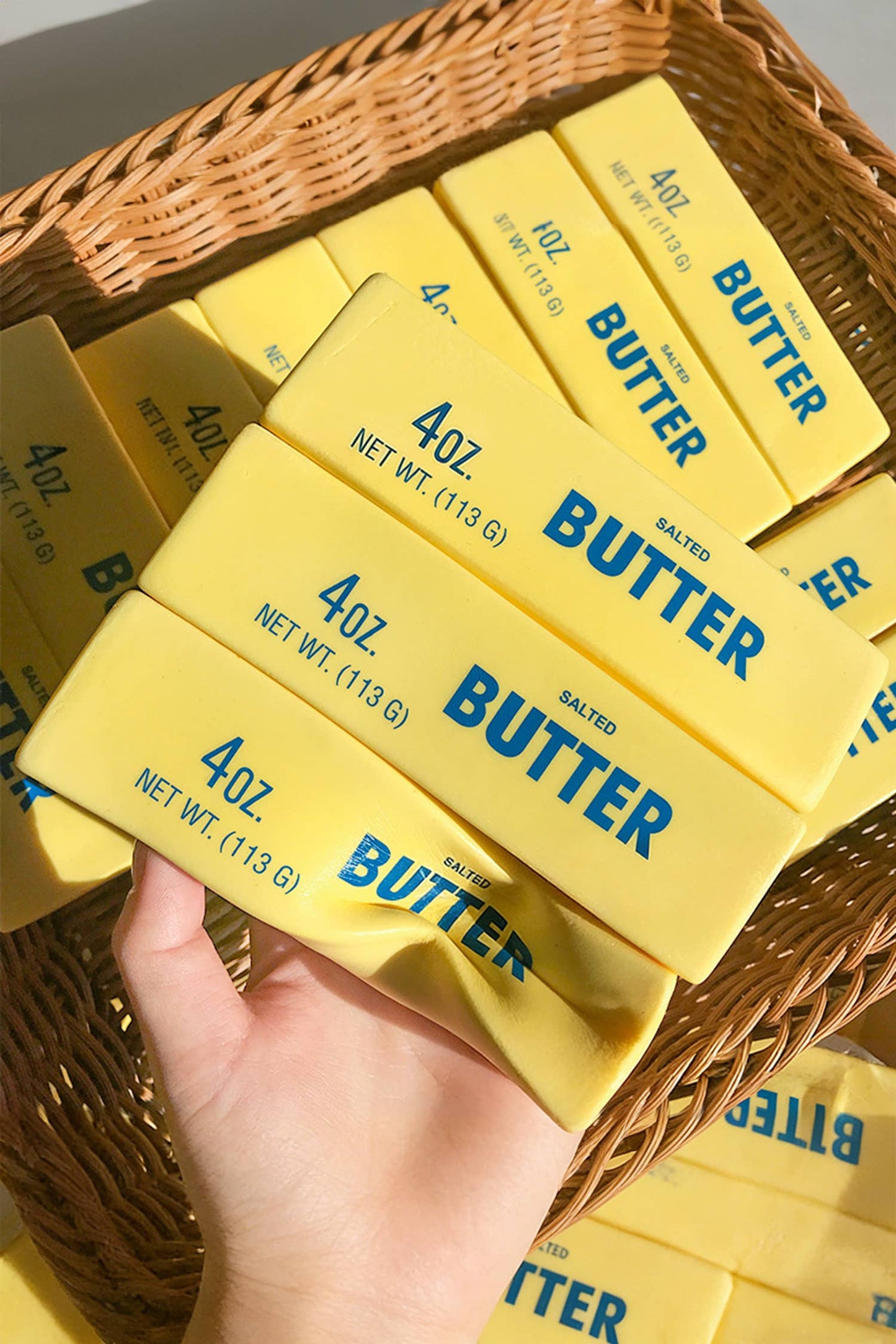 Butter Sofe Sticker Relieve Pressure Toy