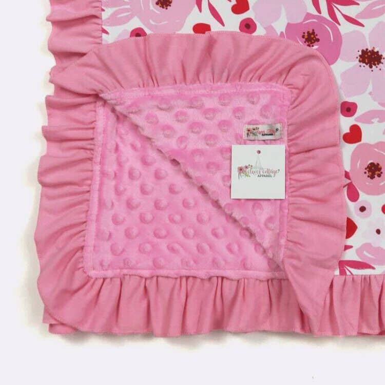 Cherry Poppy Blanket