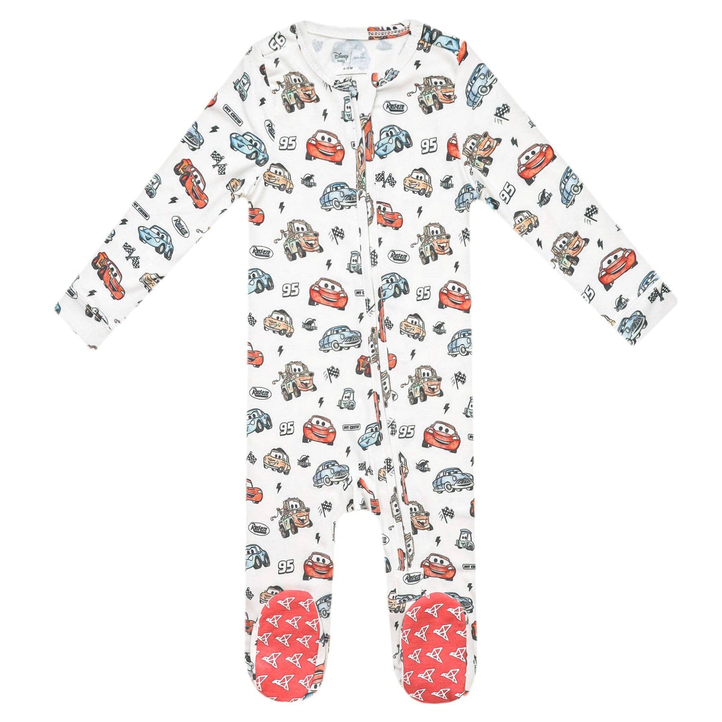 Copper Pearl - Zip-Up Footie Pajama - Disney Pixar Cars