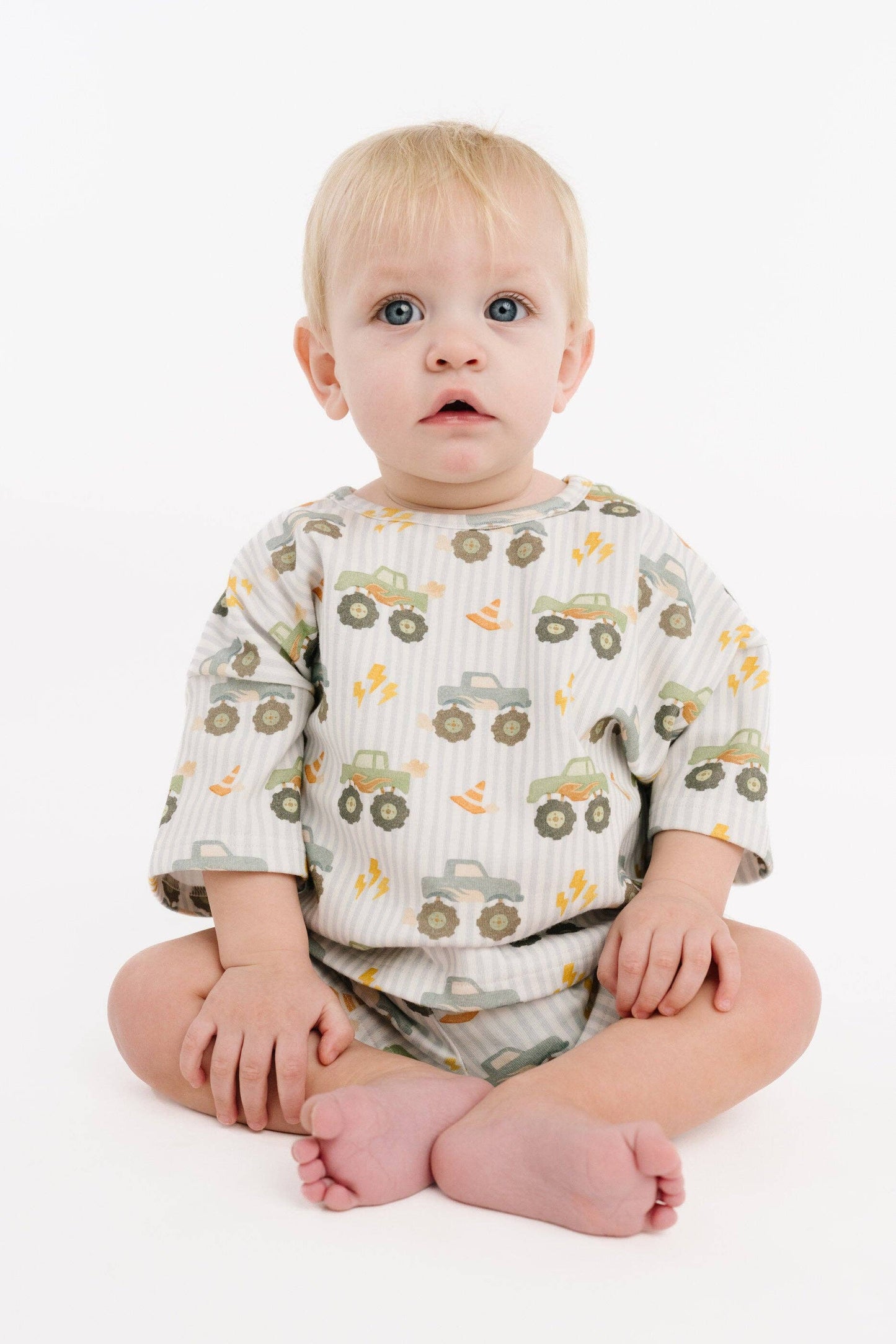 Little One Shop - Monster Truck Slouchy Set