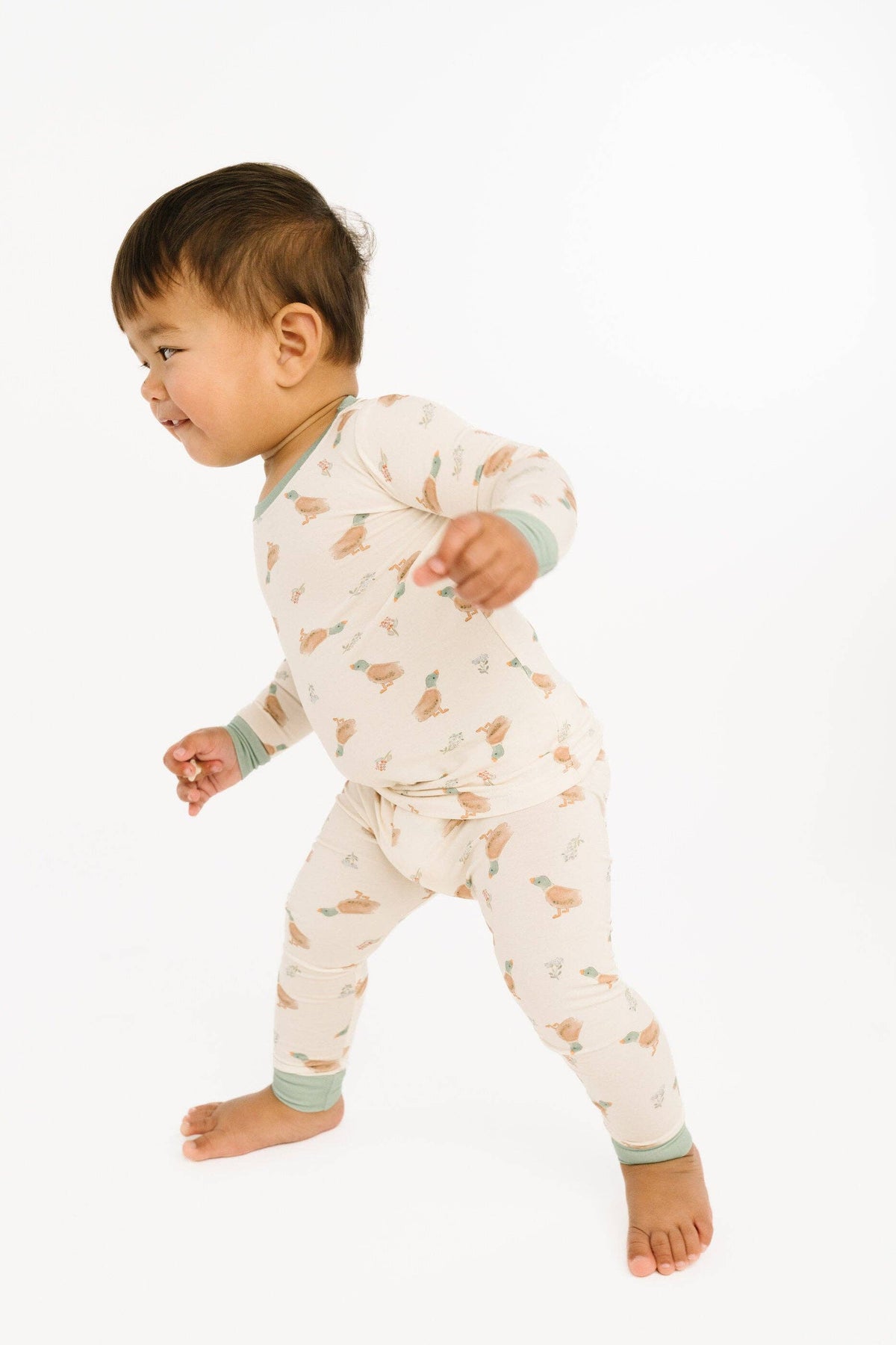 Little One Shop - Little Mallard Duck Bamboo Set