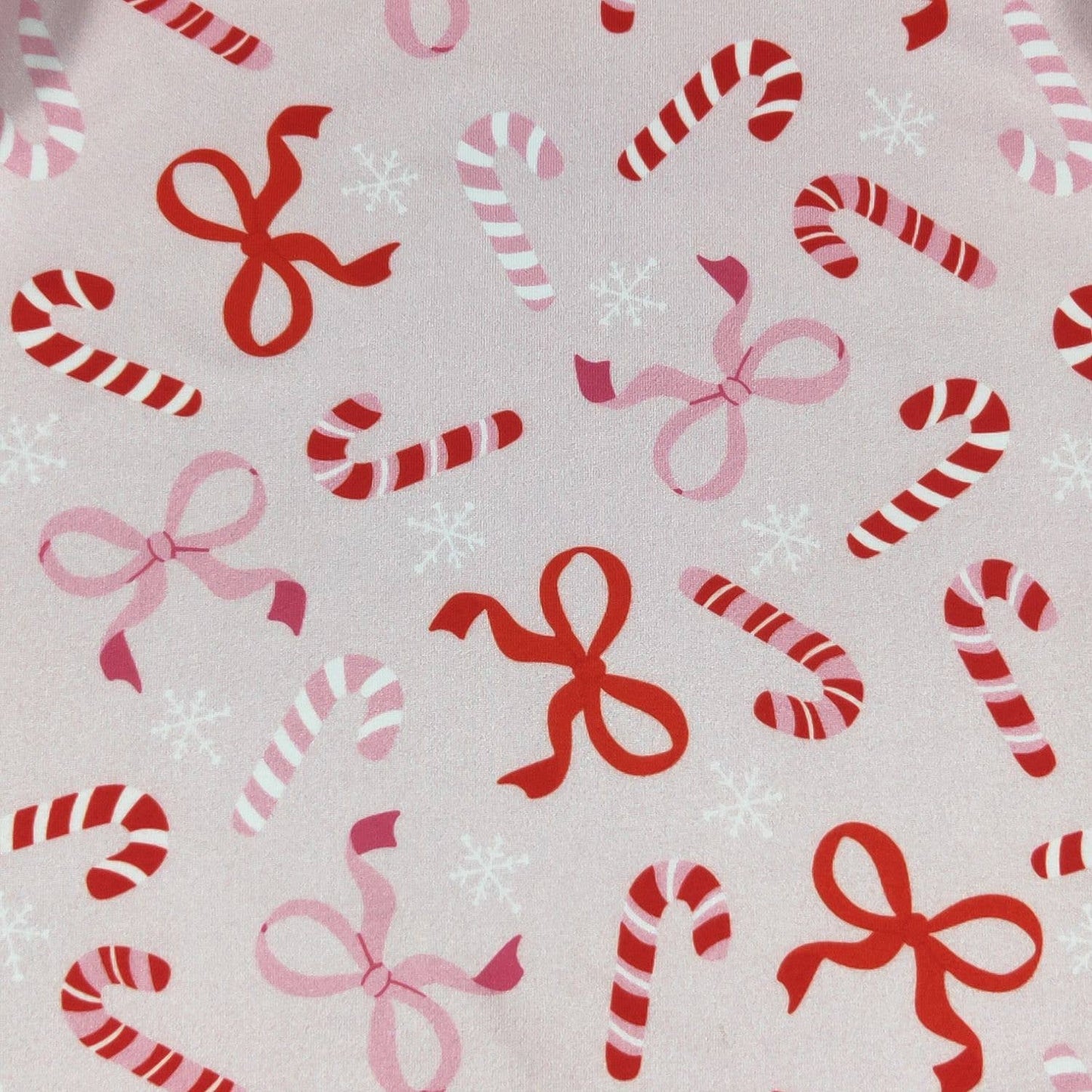 Clover Cottage - Candy Cane Bows Girls Dress