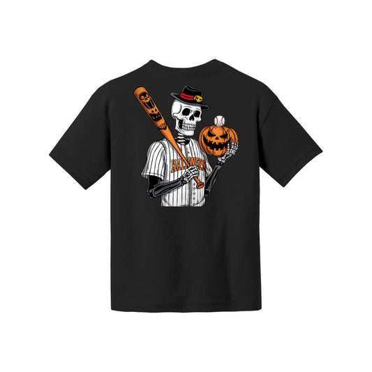 Baller Lifestyle - Skeleton Halloween Youth Tee