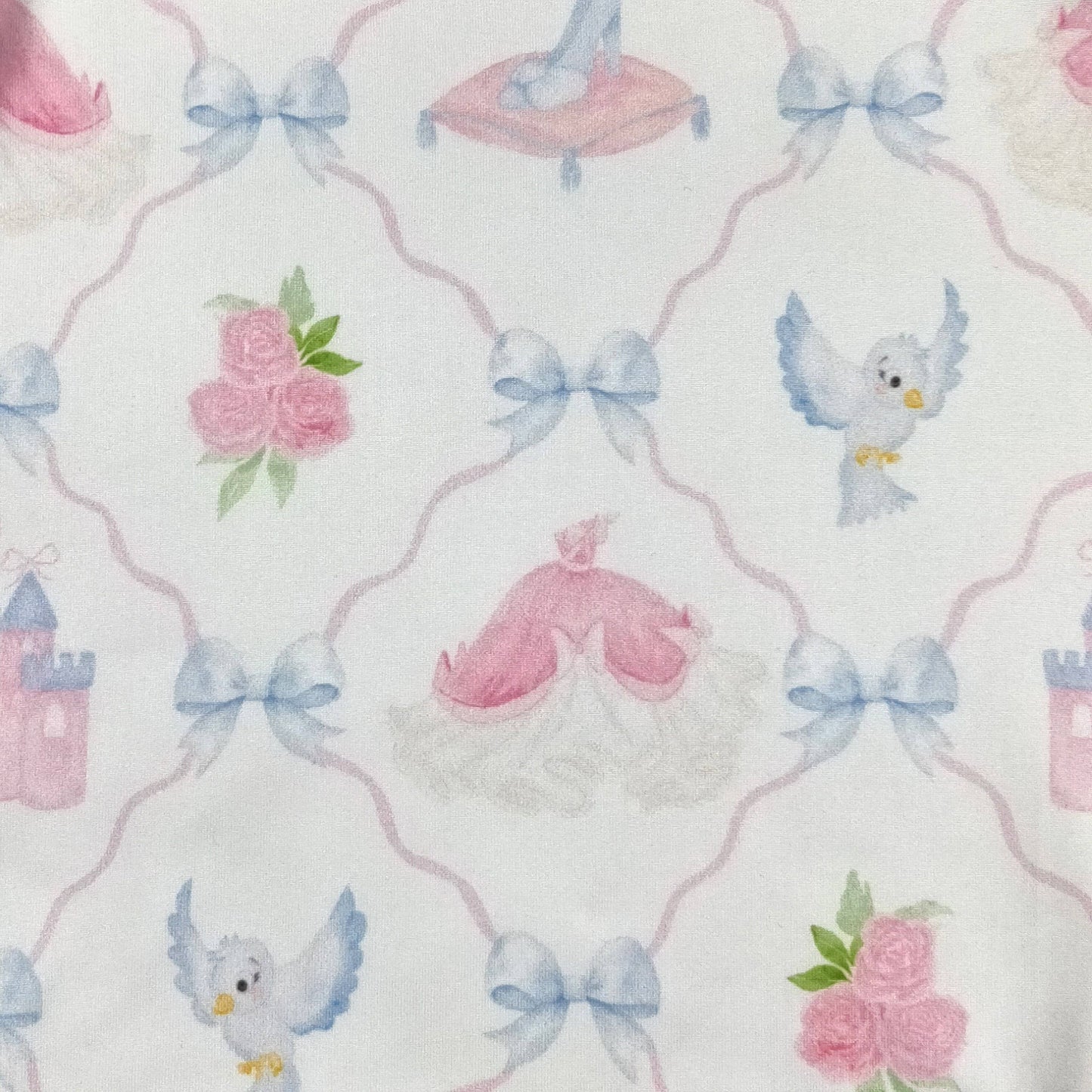 Glass Slipper Baby Romper