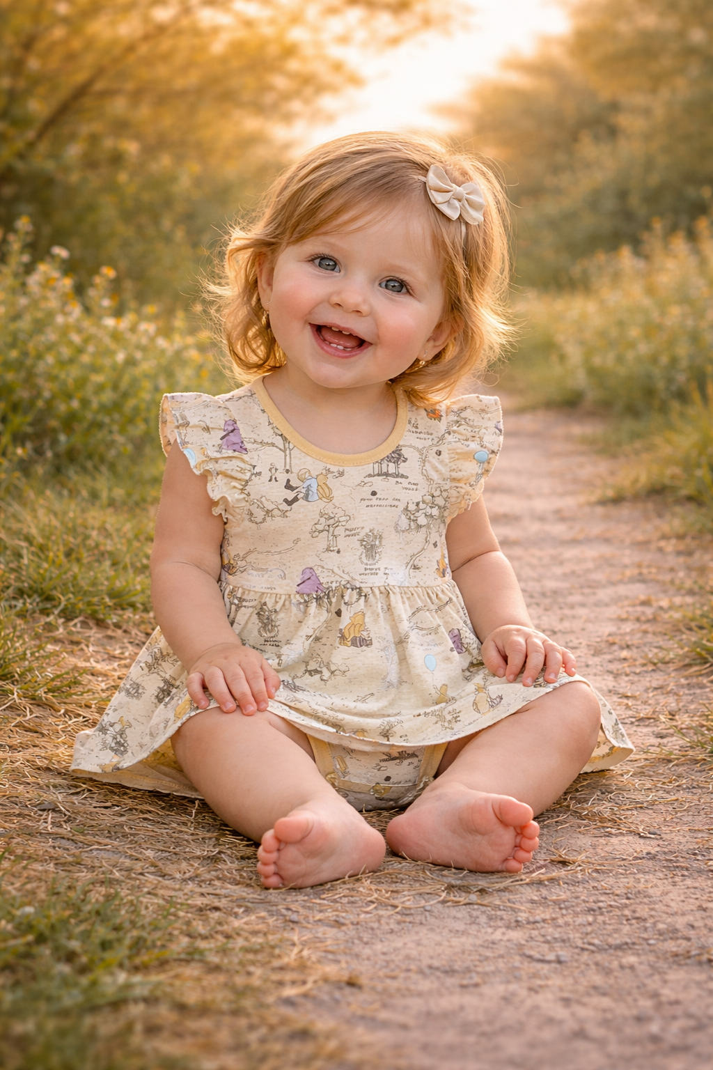 100 Acre Woods Bamboo Romper