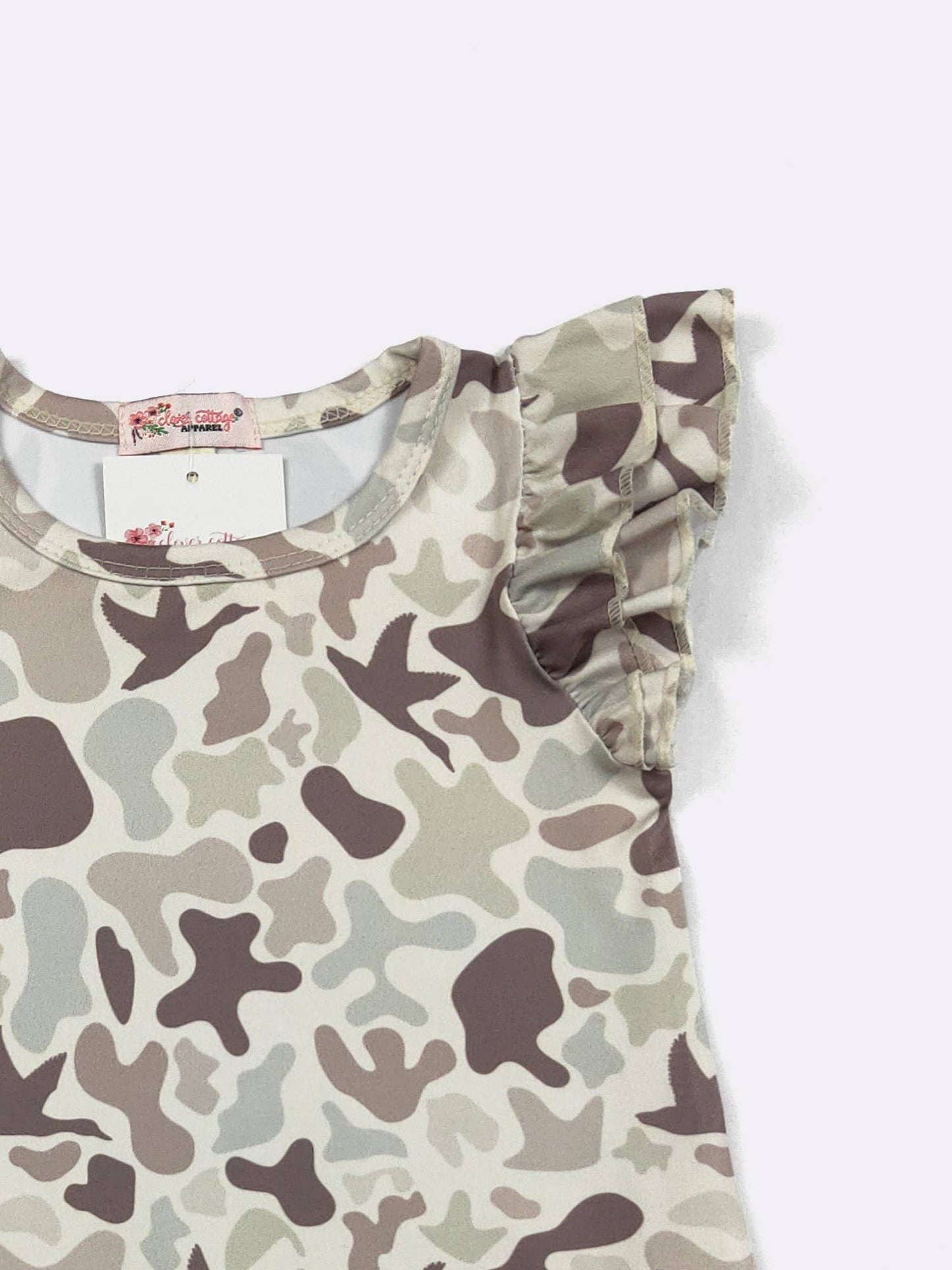 Muted Camo Baby Romper