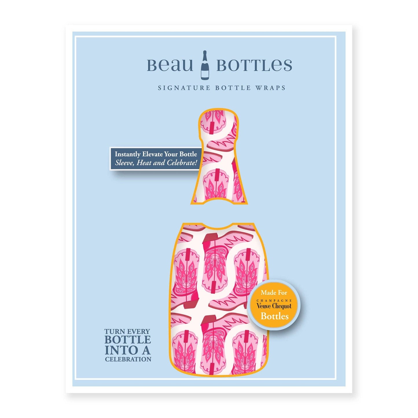 Beau Bottles - Beau Bottles Cow Girl - Champagne Collection