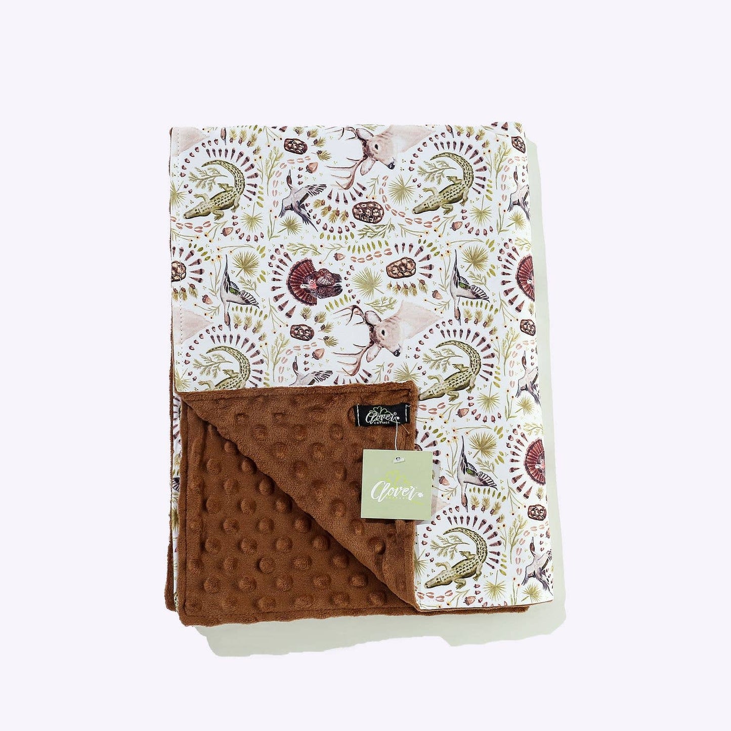 Clover Cottage - Hunting Tracks Blanket