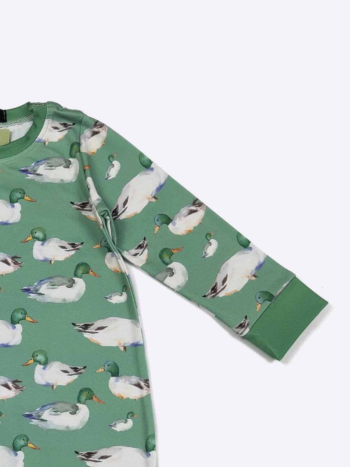 Green Mallard Boy Romper