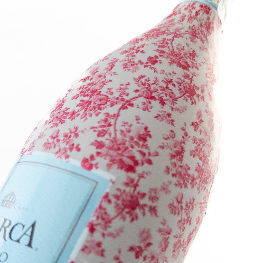 Beau Bottles - Beau Bottles Grandmillenial Pink Floral - Prosecco Collection