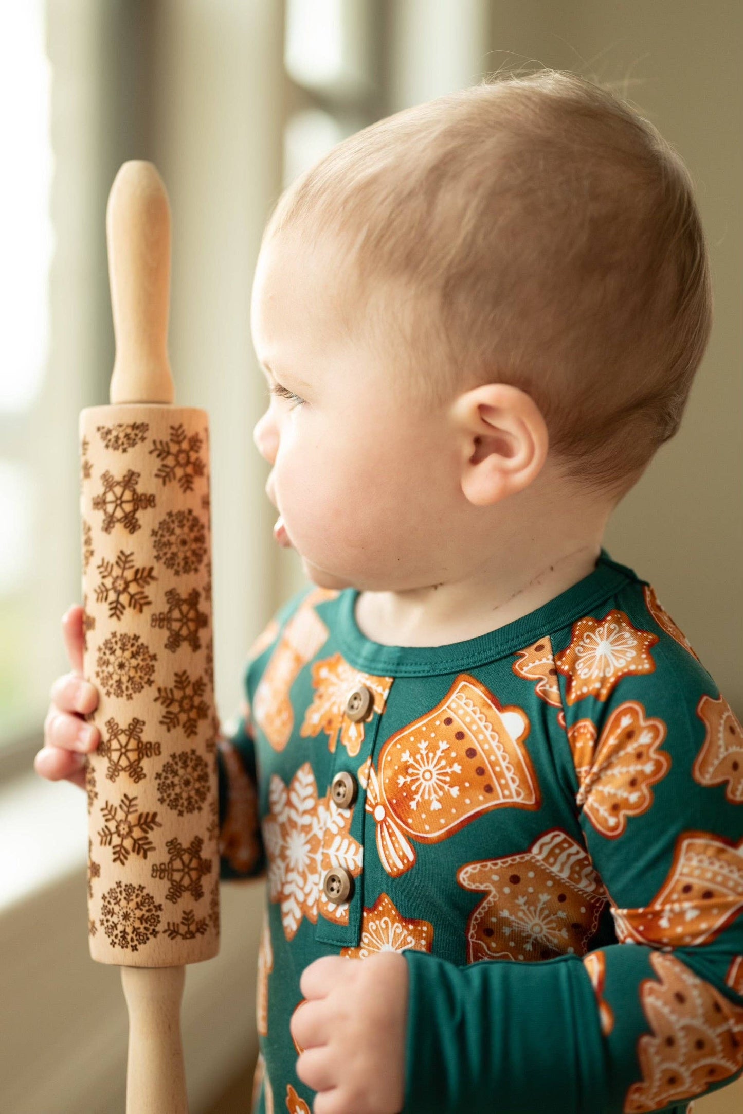 Riley & Rett - Baking Buddies Henley Romper