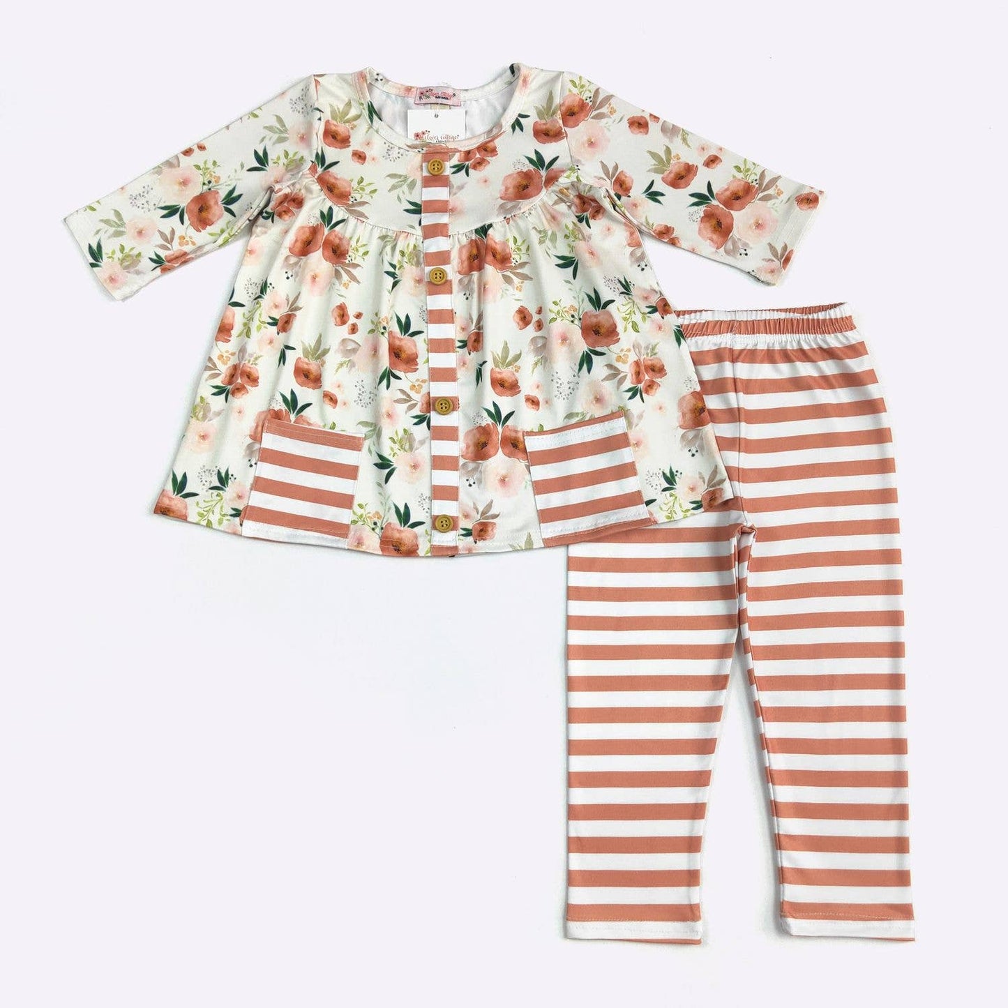 Hazel Blossoms Girls Set