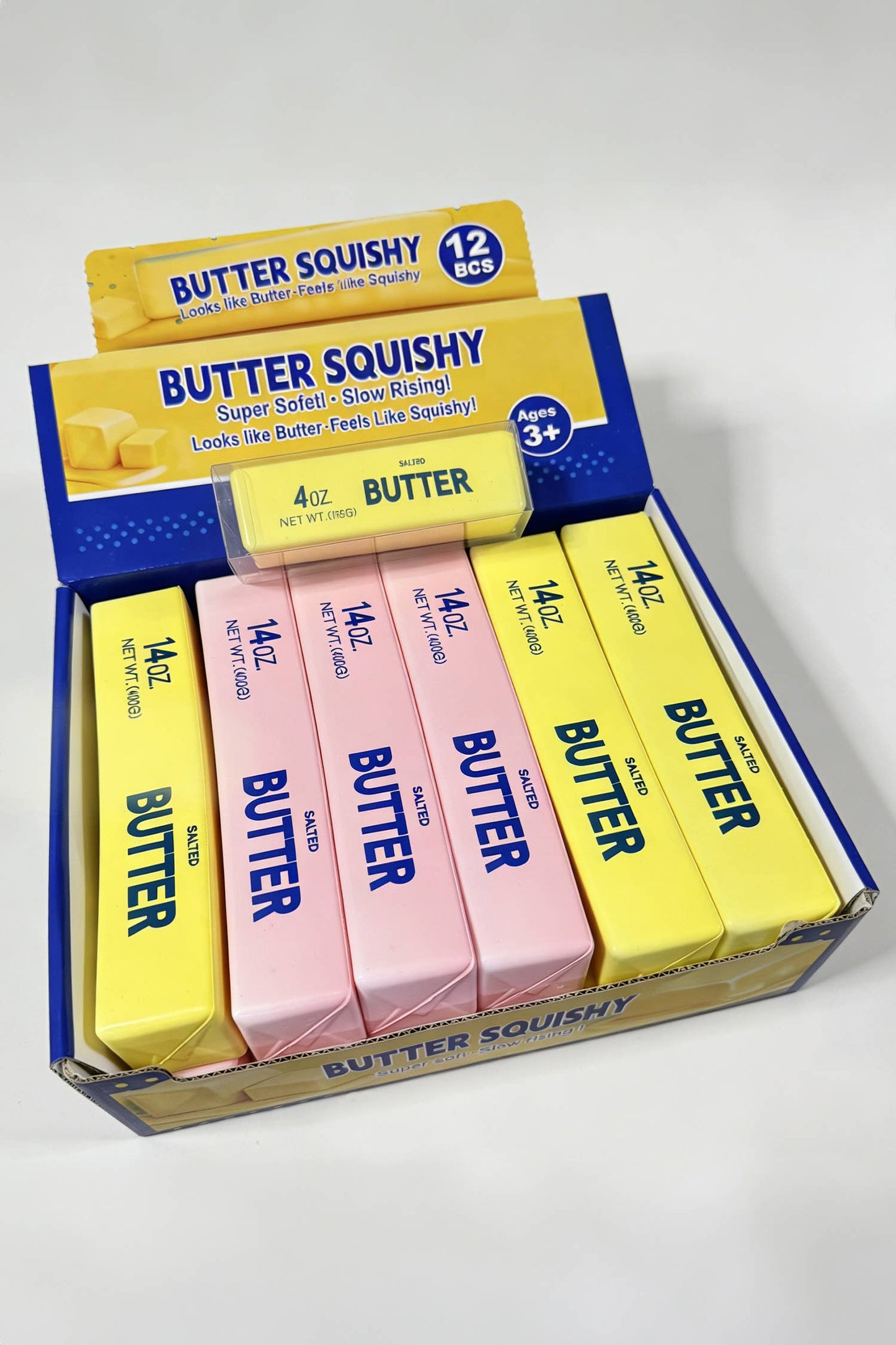 Butter Sofe Sticker Relieve Pressure Toy