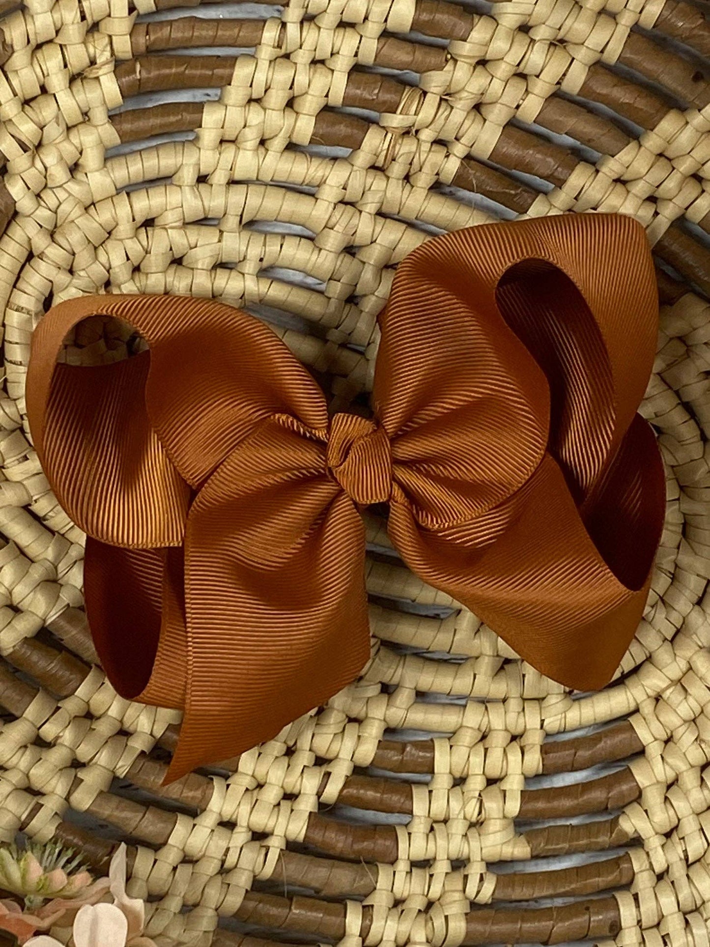Classic Grosgrain Hair Bow - Alligator Clip - 4.5"
