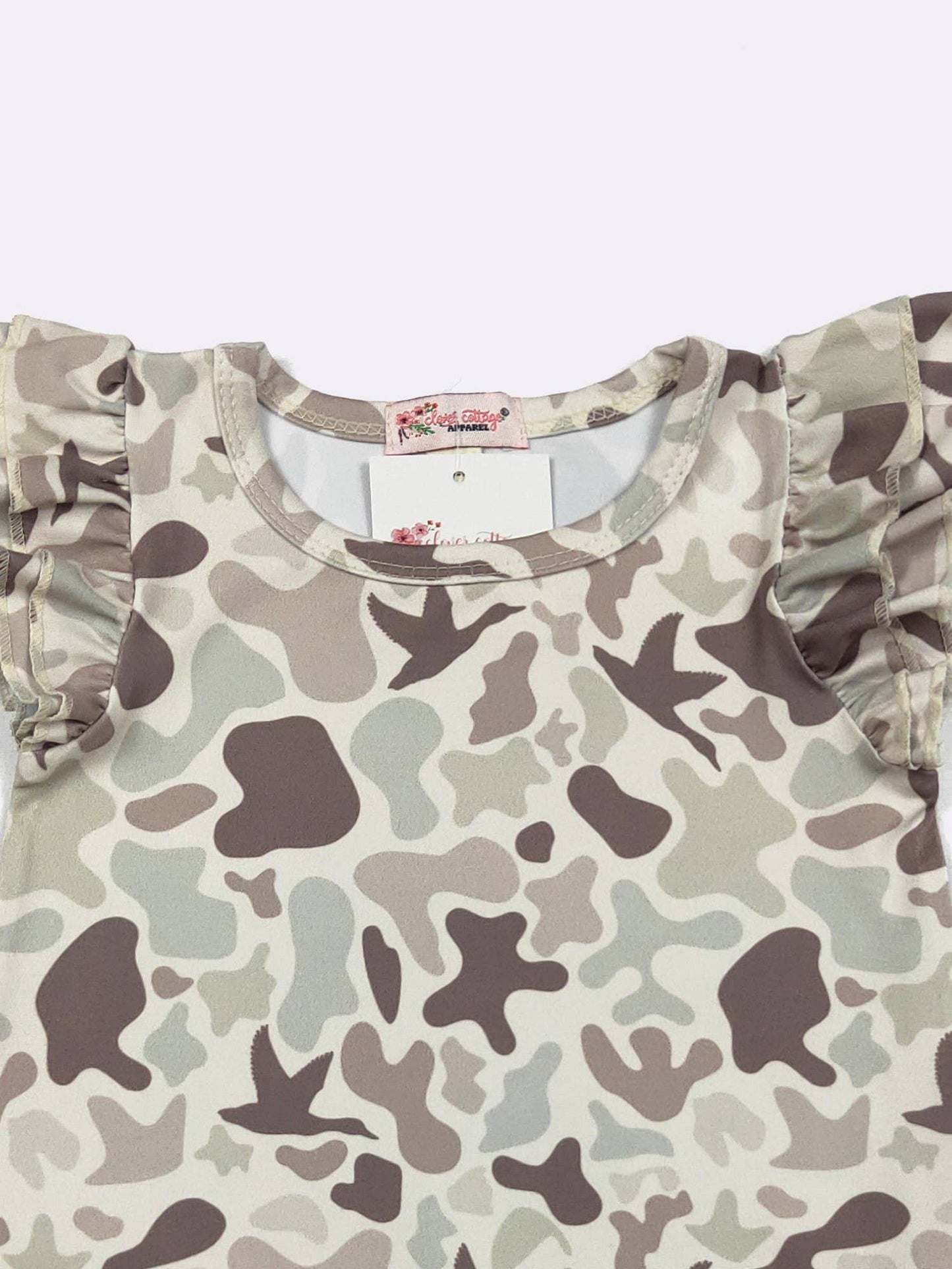 Muted Camo Baby Romper