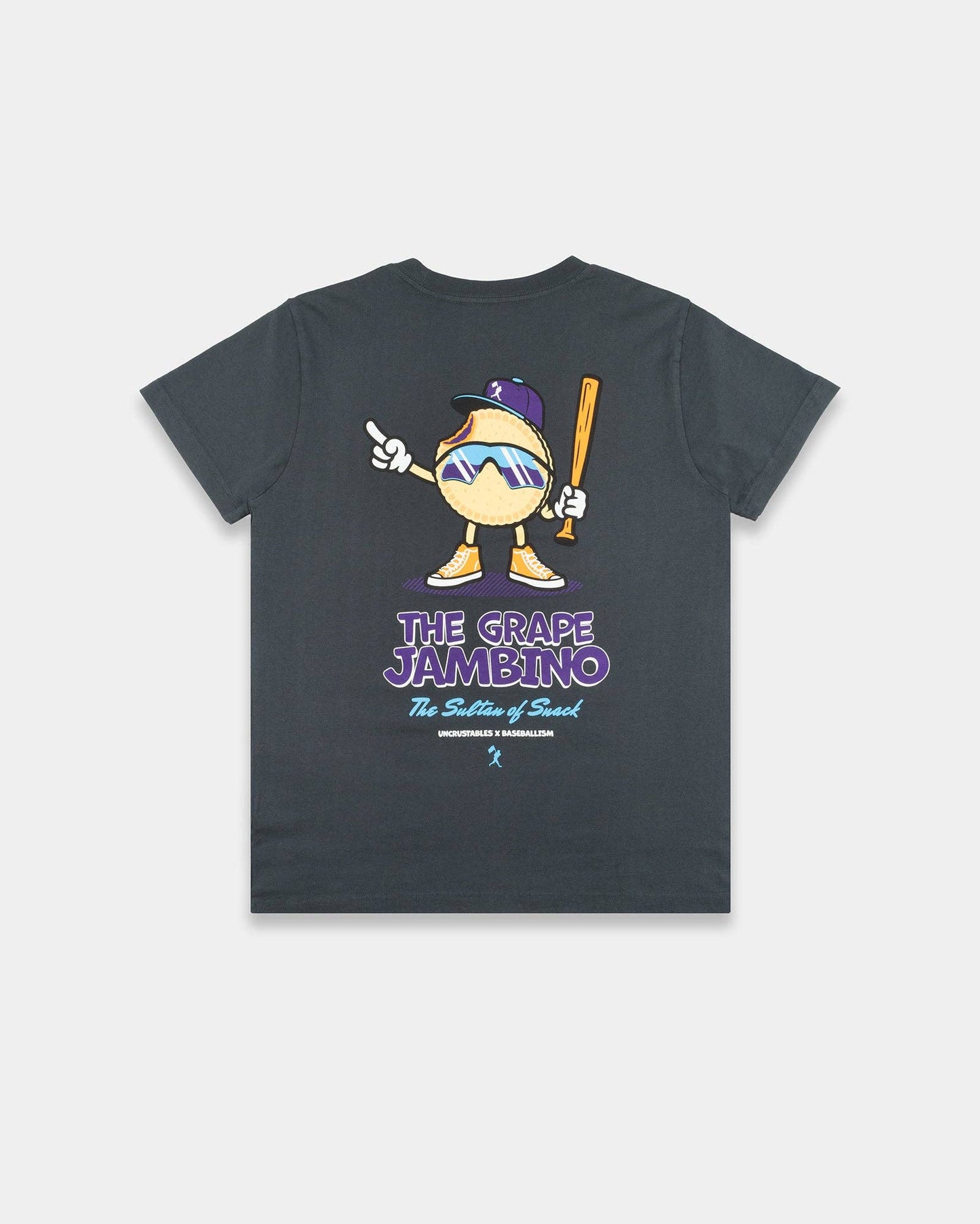 Baseballism - The Grape Jambino Youth T-Shirt - Baseballism x Uncrustables