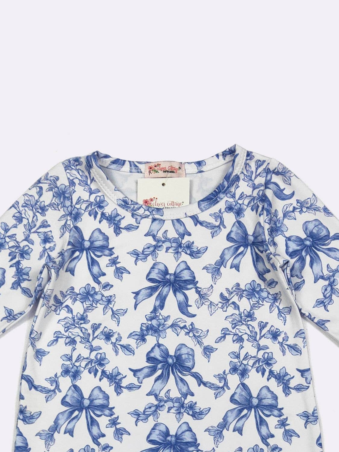 Azure Waverly Baby Romper