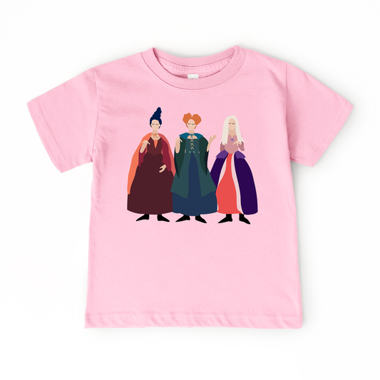 Holland Ave Clothing - Girls Fall + Halloween Graphic Tee | Sanderson Sisters